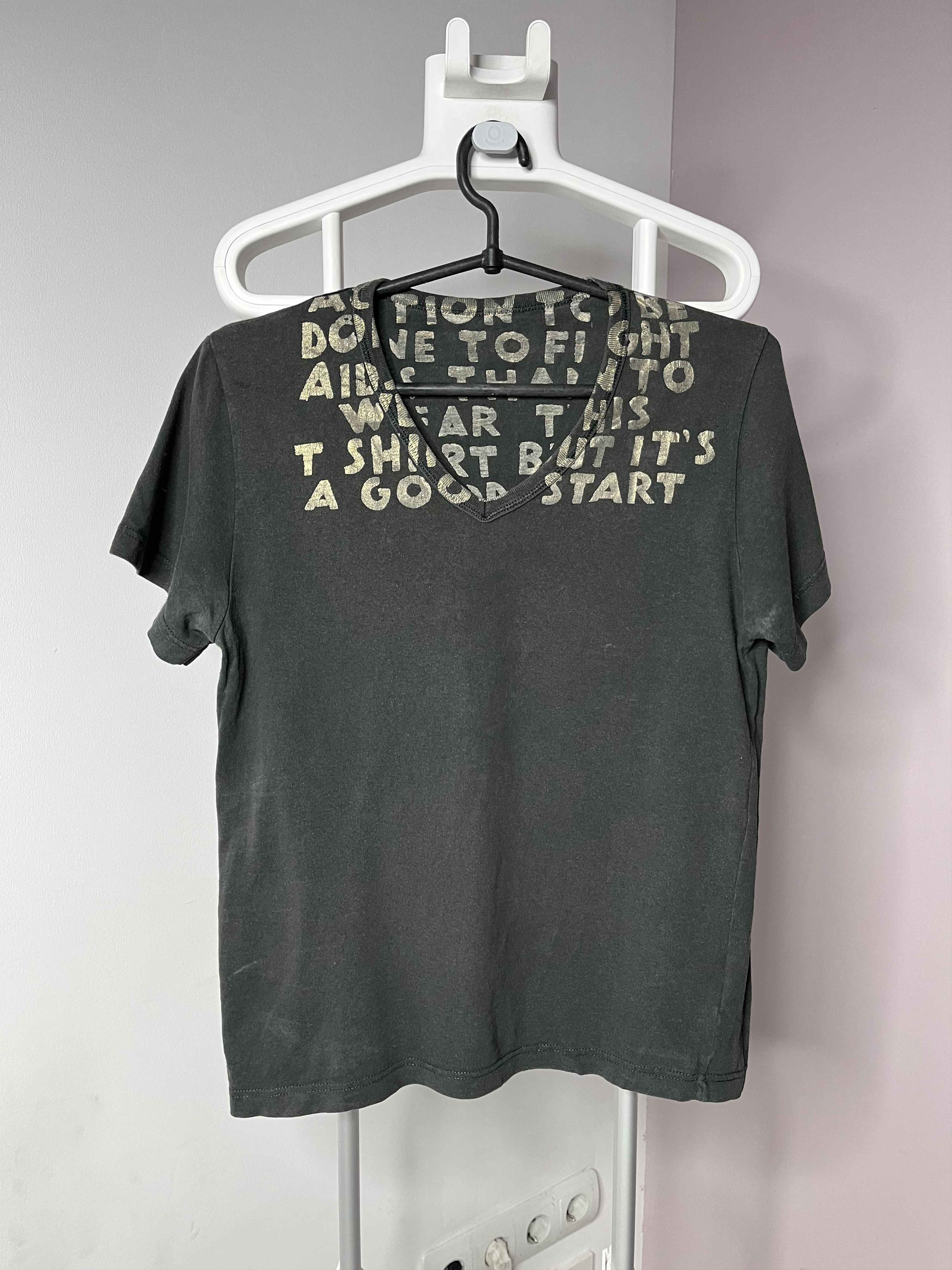 Maison Margiela Maison Margiela painting effect T-shirt | Grailed