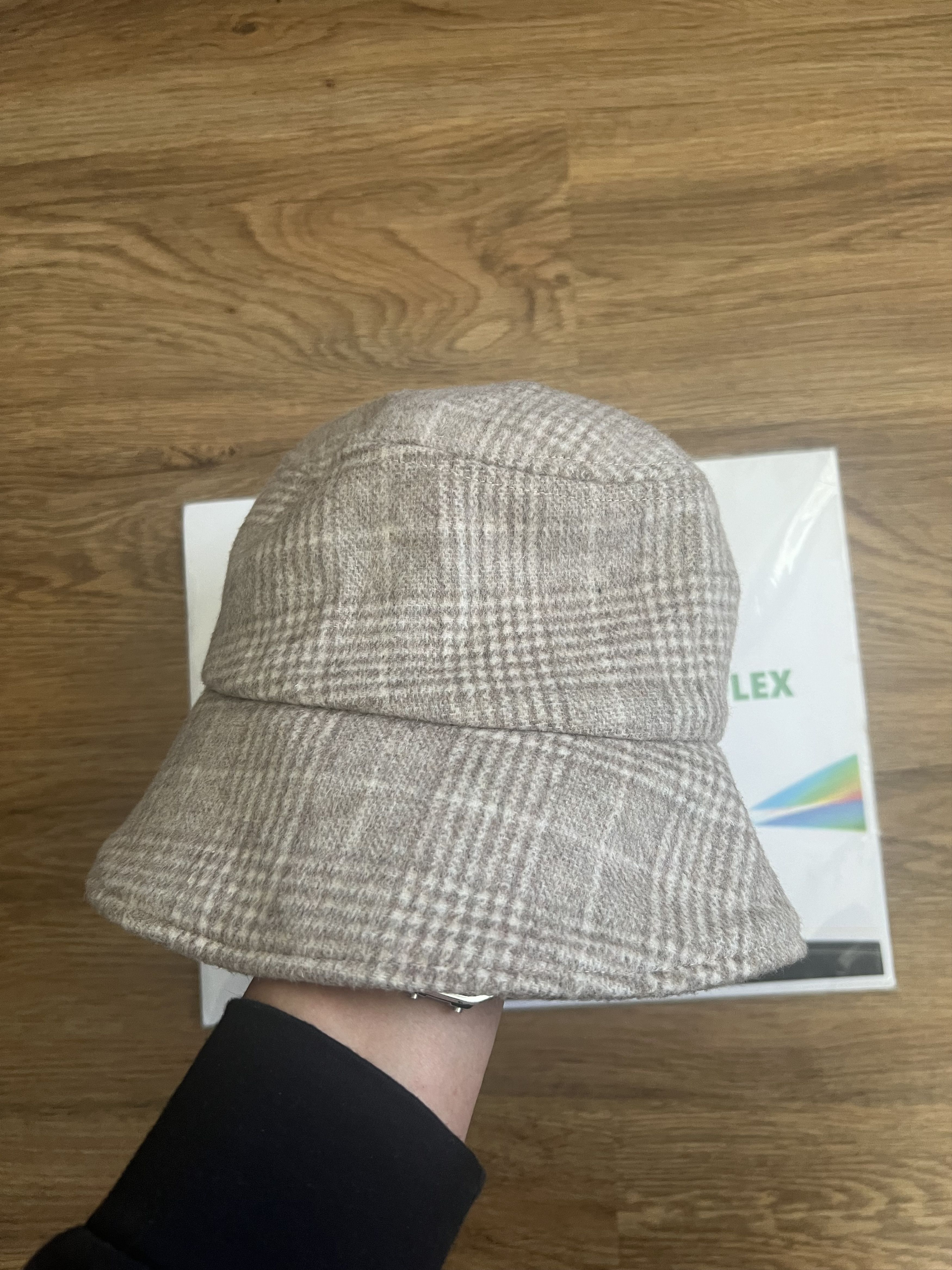 Advisory Board Crystals Advisory board Crystals Plaid Gallery Wool Bucket Hat Size ONE SIZE - 2 Thumbnail