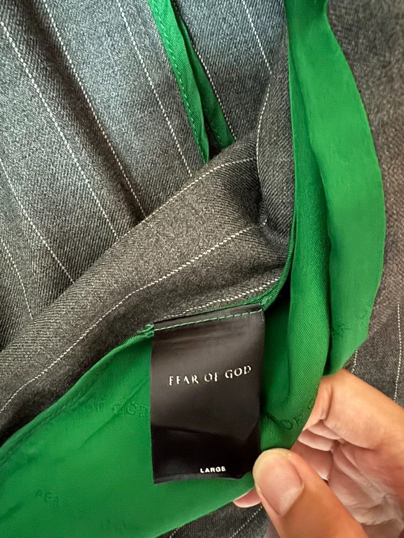 Fear of God Fear of God Wool striped coat Size US L / EU 52-54 / 3 - 4 Thumbnail