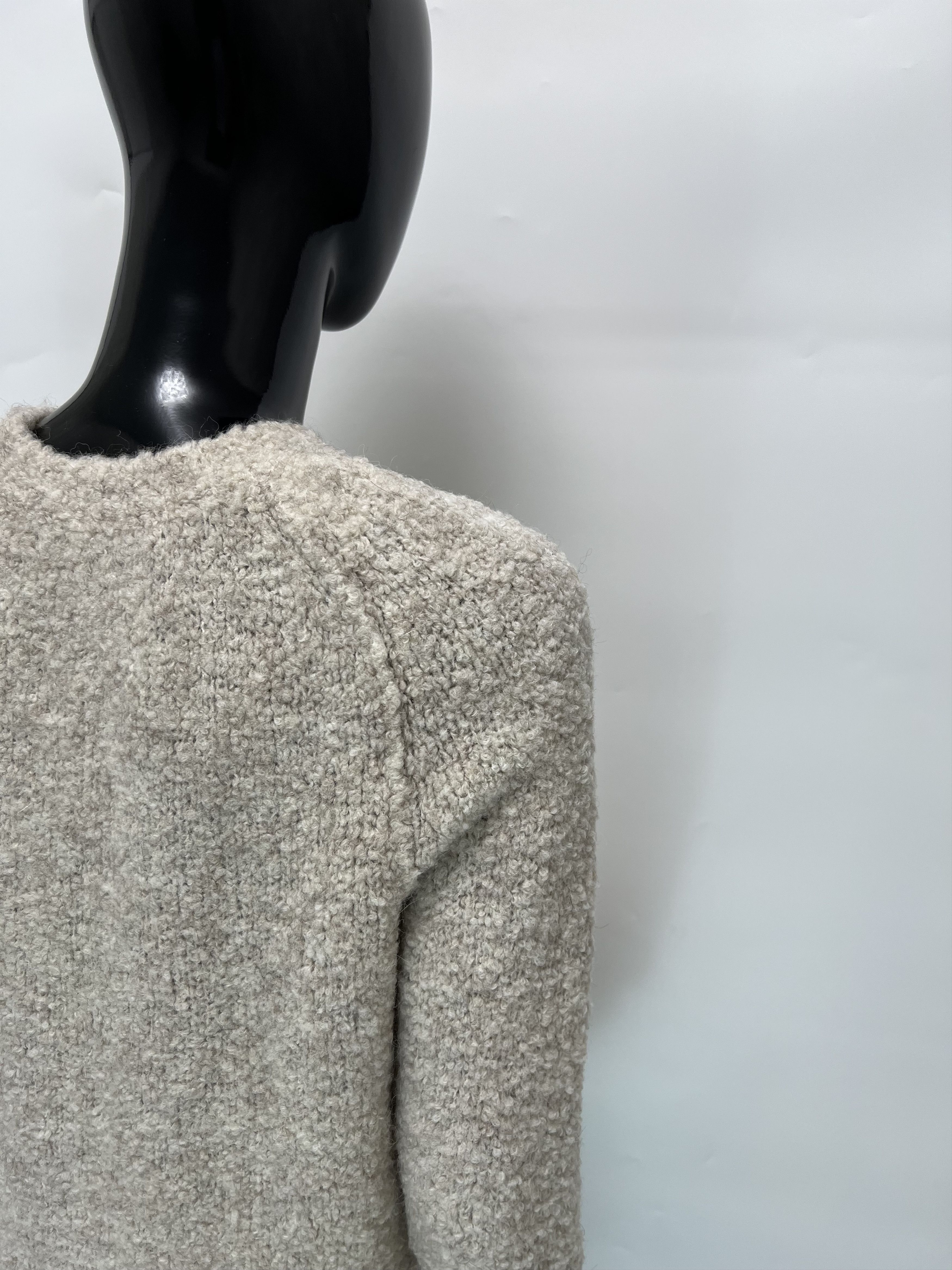 forte_forte Forte_Forte Women's Beige Wool Alpaca Knit Sweater Size 2 Size M / US 6-8 / IT 42-44 - 10 Thumbnail