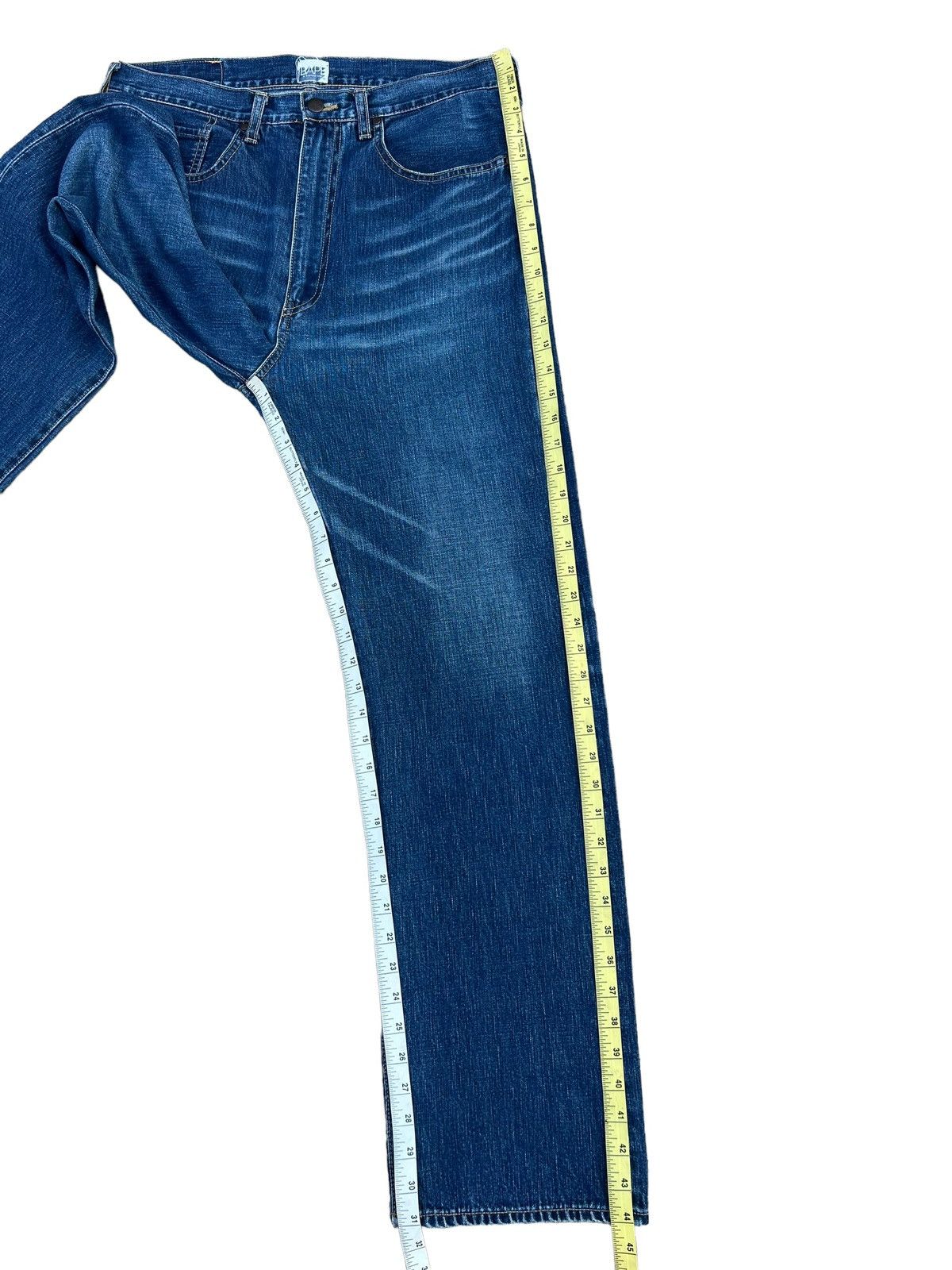 Bape Vintage A Bathing Ape Nigo Era Fade Blue Denim Jeans Size US 32 / EU 48 - 5 Thumbnail