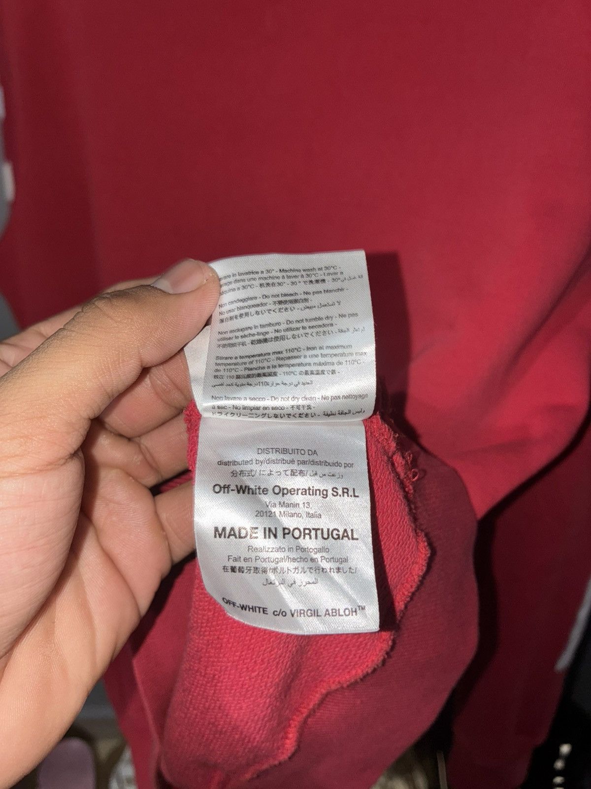 Off-White Off white diagonal brush Size US M / EU 48-50 / 2 - 8 Thumbnail