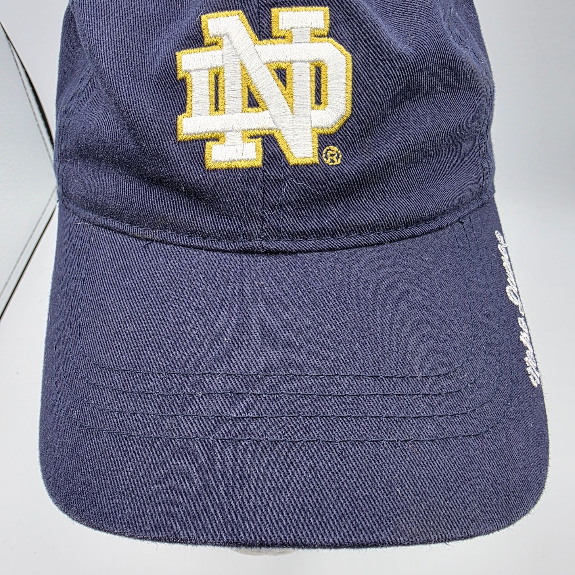 Under Armour Under Armour Womens Blue Notre Dame Adjustable Hat Cap Sport Size ONE SIZE - 9 Thumbnail