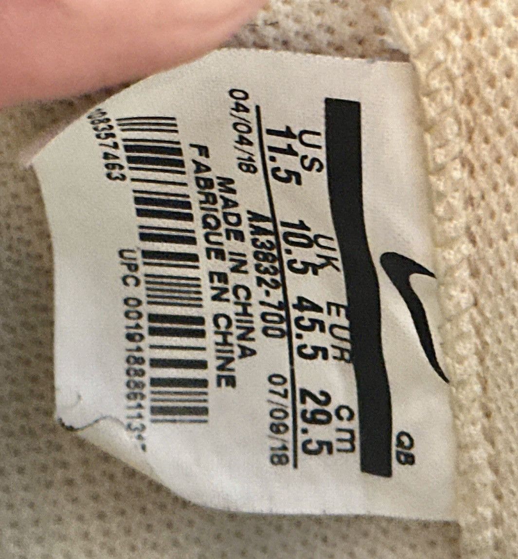 Nike × Off-White Nike X Off White ‘All Hallows Eve’ Size US 10.5 / EU 43-44 - 6 Thumbnail