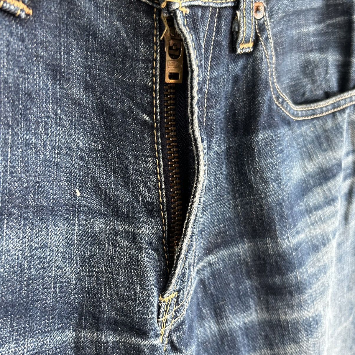 Levi's Vintage Levi’s 502 Y2K Japanese Distressed Denim Size US 30 / EU 46 - 11 Thumbnail