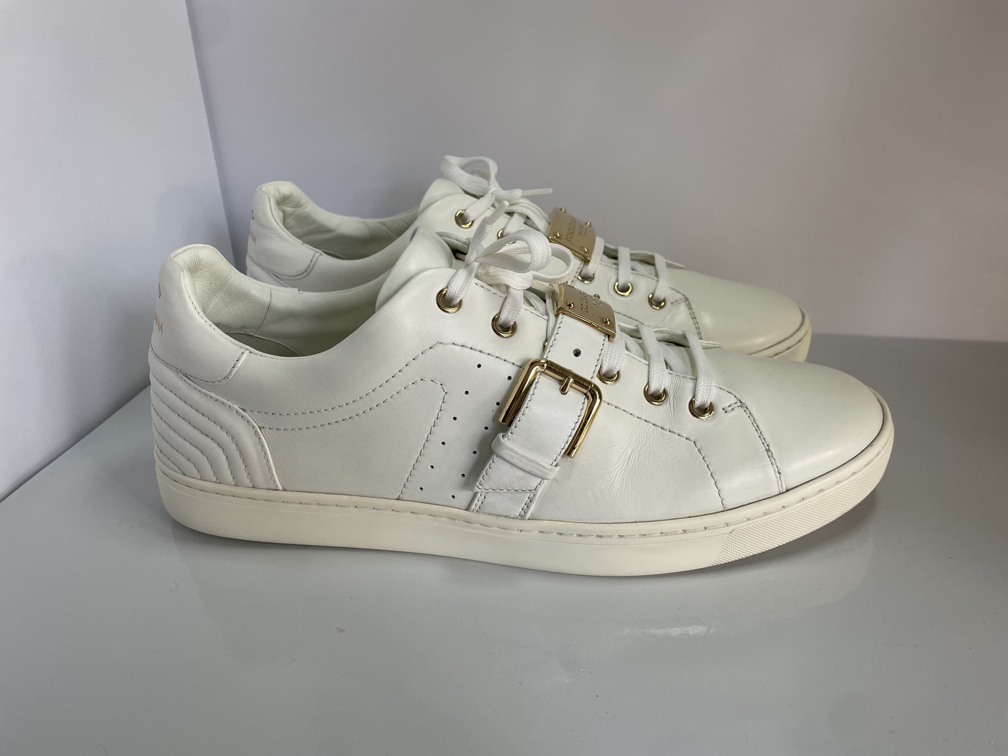 Dolce & Gabbana Dolce & Gabbana men leather sneakers Size US 10 / EU 43 - 1 Thumbnail
