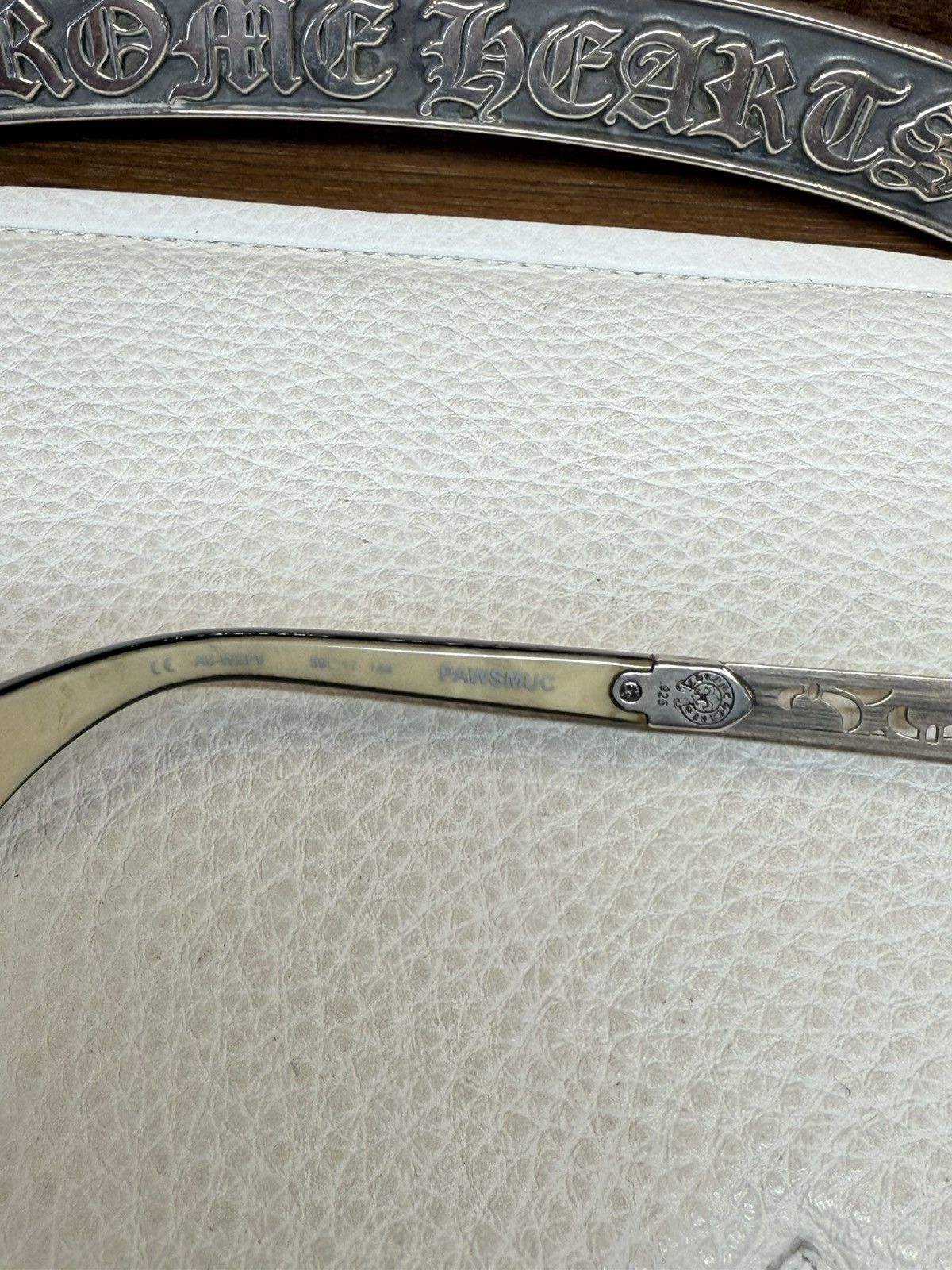 Chrome Hearts Chrome Hearts Pawsmuc Glasses Size ONE SIZE - 8 Thumbnail