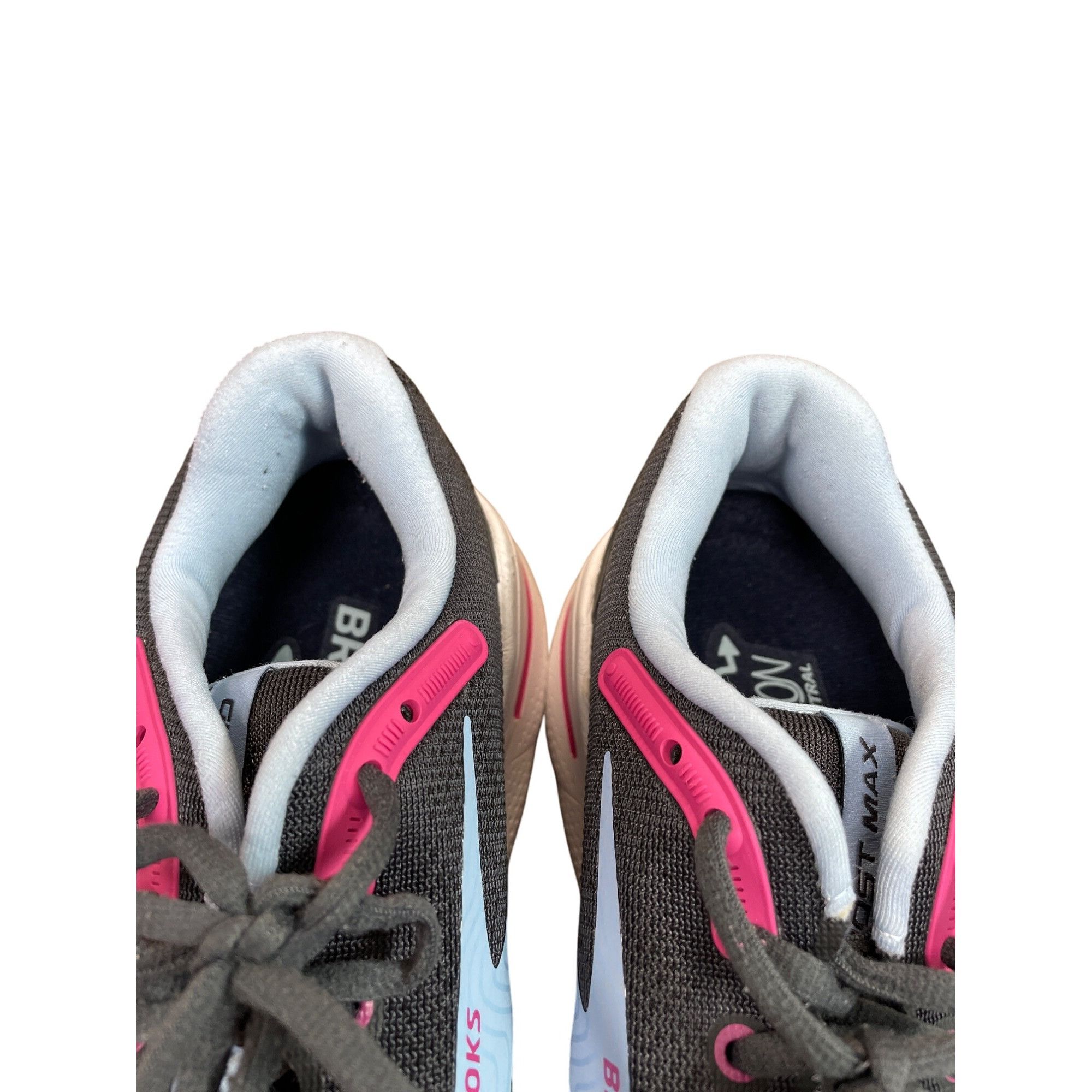 Brooks Brooks Ghost Max Womens Running Sneakers Blue/Black/Pink Siz Size US 10 / IT 40 - 8 Thumbnail