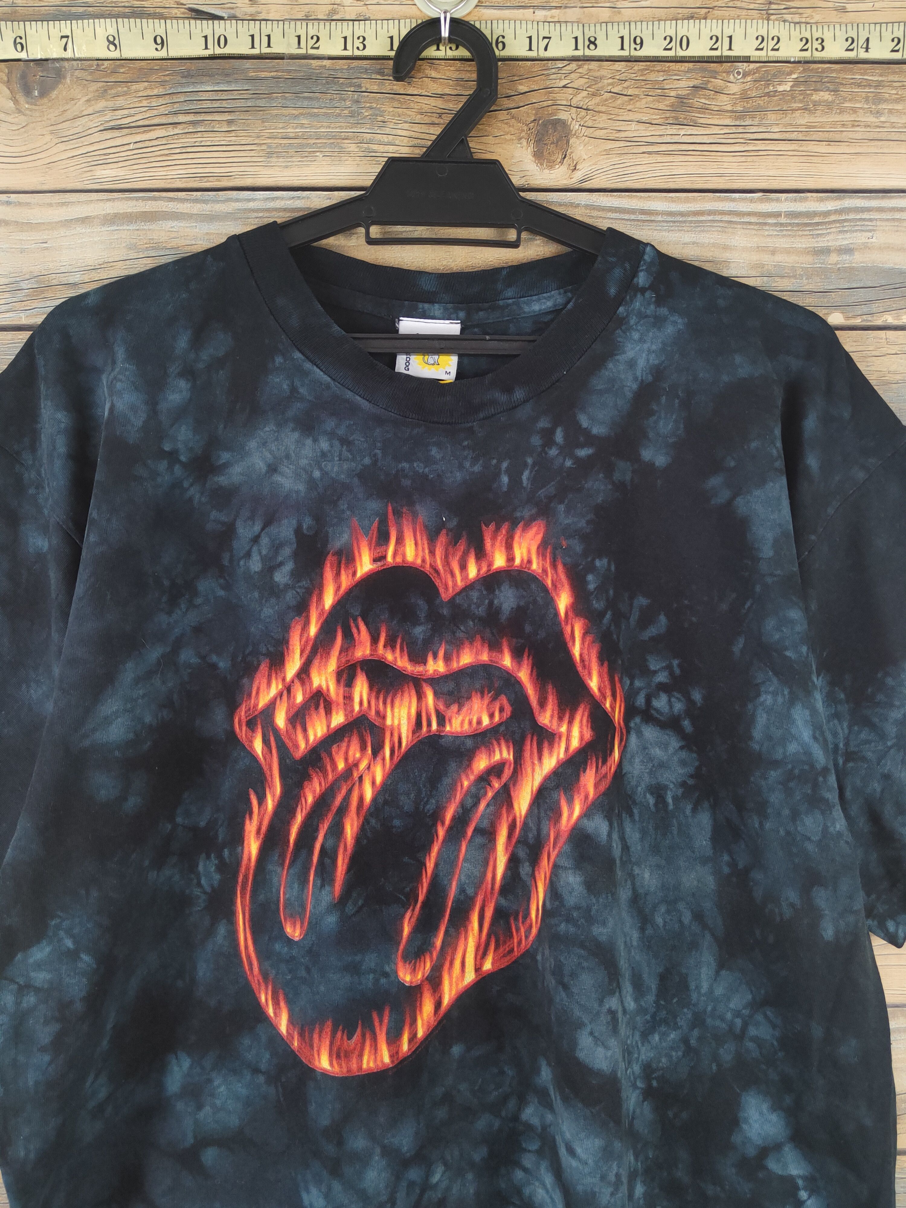 The Rolling Stones DL Rolling Stone Sundog Black Short Sleeve T-shirt #2765 Size US M / EU 48-50 / 2 - 2 Thumbnail