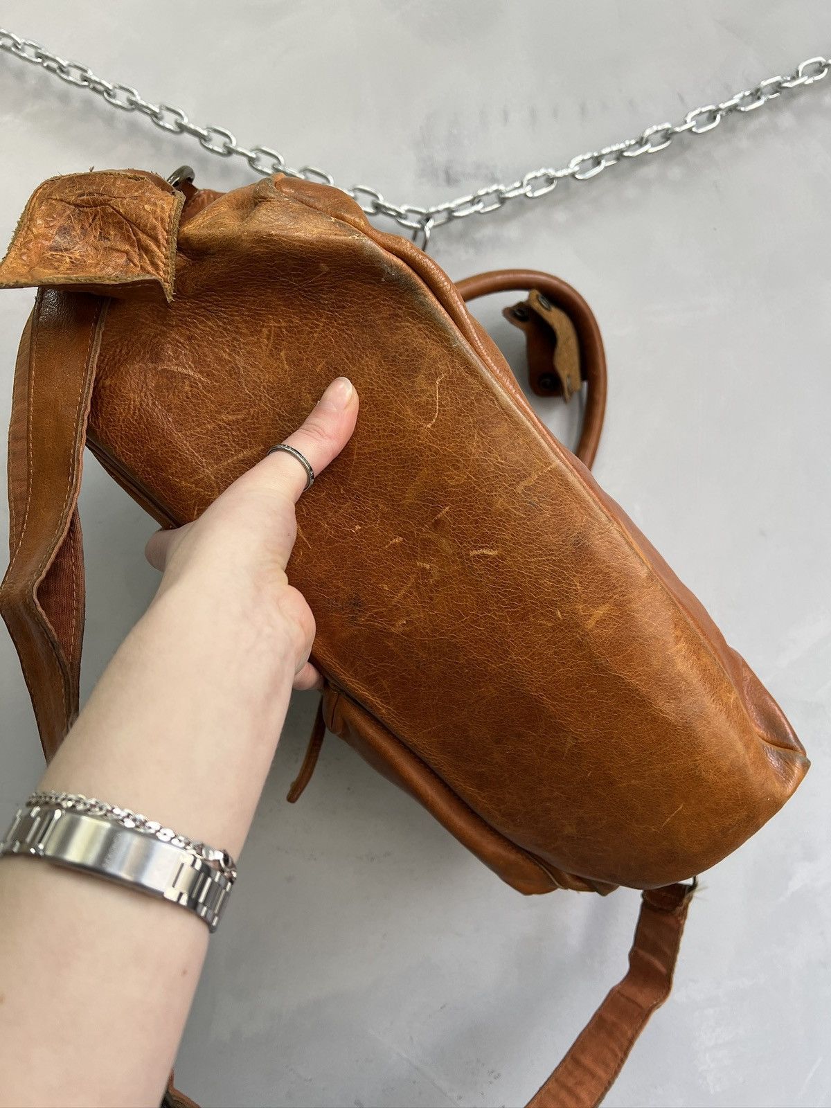 KMRii Kmrii style shoulder Multipocket leather bag y2k style hype Size ONE SIZE - 10 Thumbnail