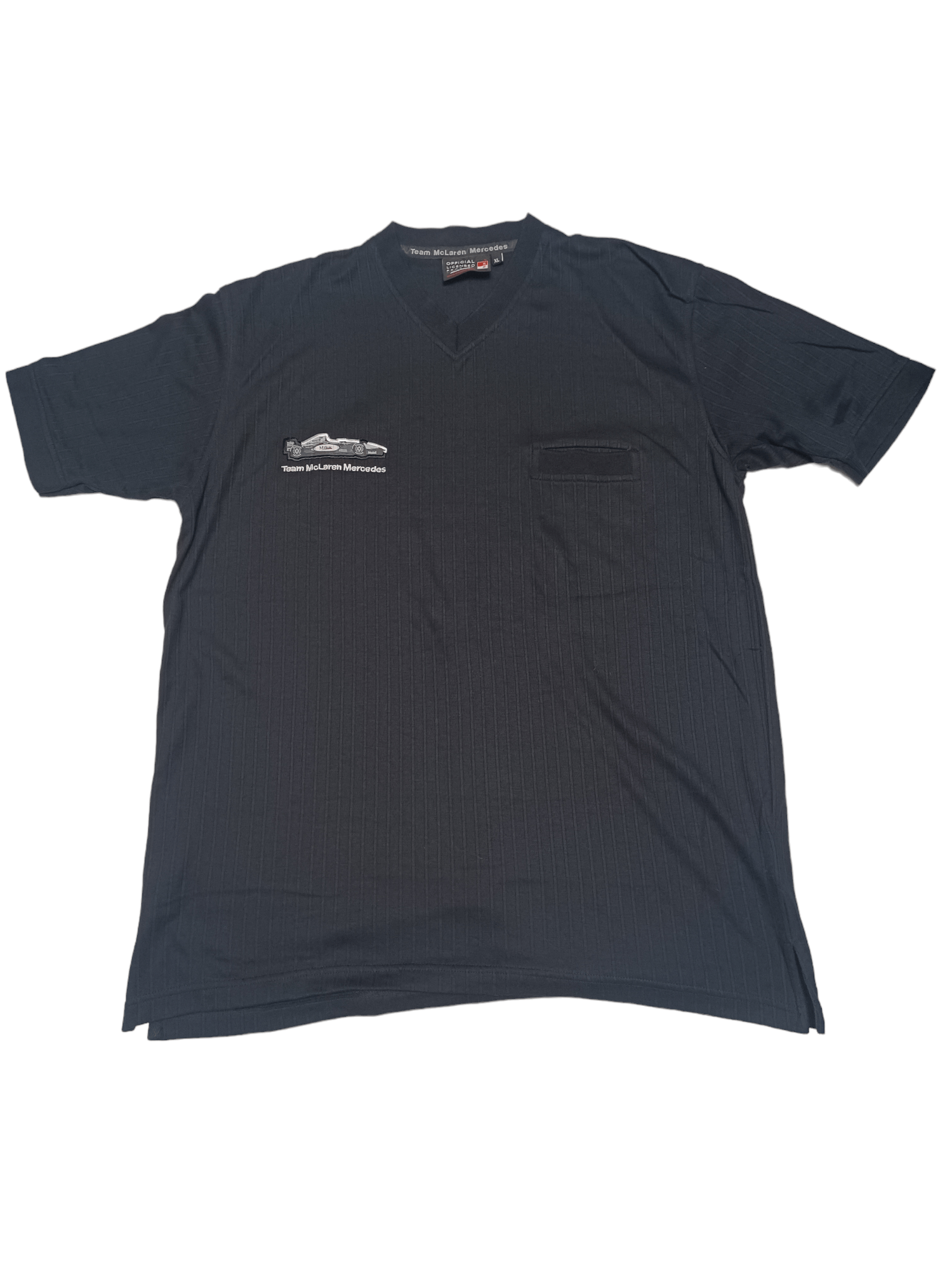 Formula 1 MIKA HAKKINEN VINTAGE 90S TEE MCLAREN EMBROIDERED LOGO Size US XL / EU 56 / 4 - 1 Thumbnail