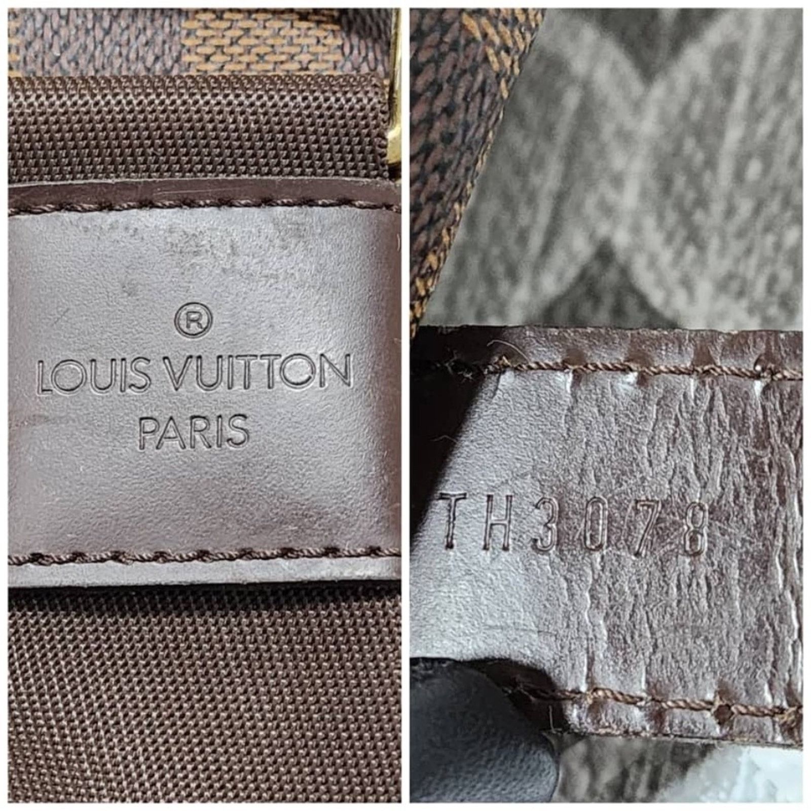 Louis Vuitton Auth LOUIS VUITTON Damier Ebene Broadway Messenger Bag Brown Size ONE SIZE - 2 Thumbnail