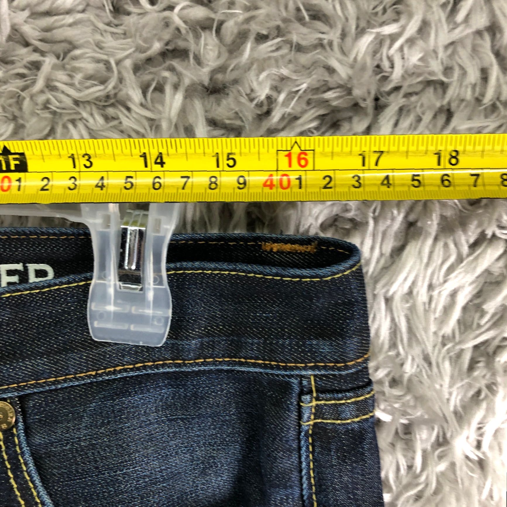 Vintage Christian Audigier Mens Jeans Mid Rise Straight Leg 32x34 Blue Medium Wash Denim 5-Pocket Pocket Logo Vintage No N/A Size US 32 / EU 48 - 2 Thumbnail
