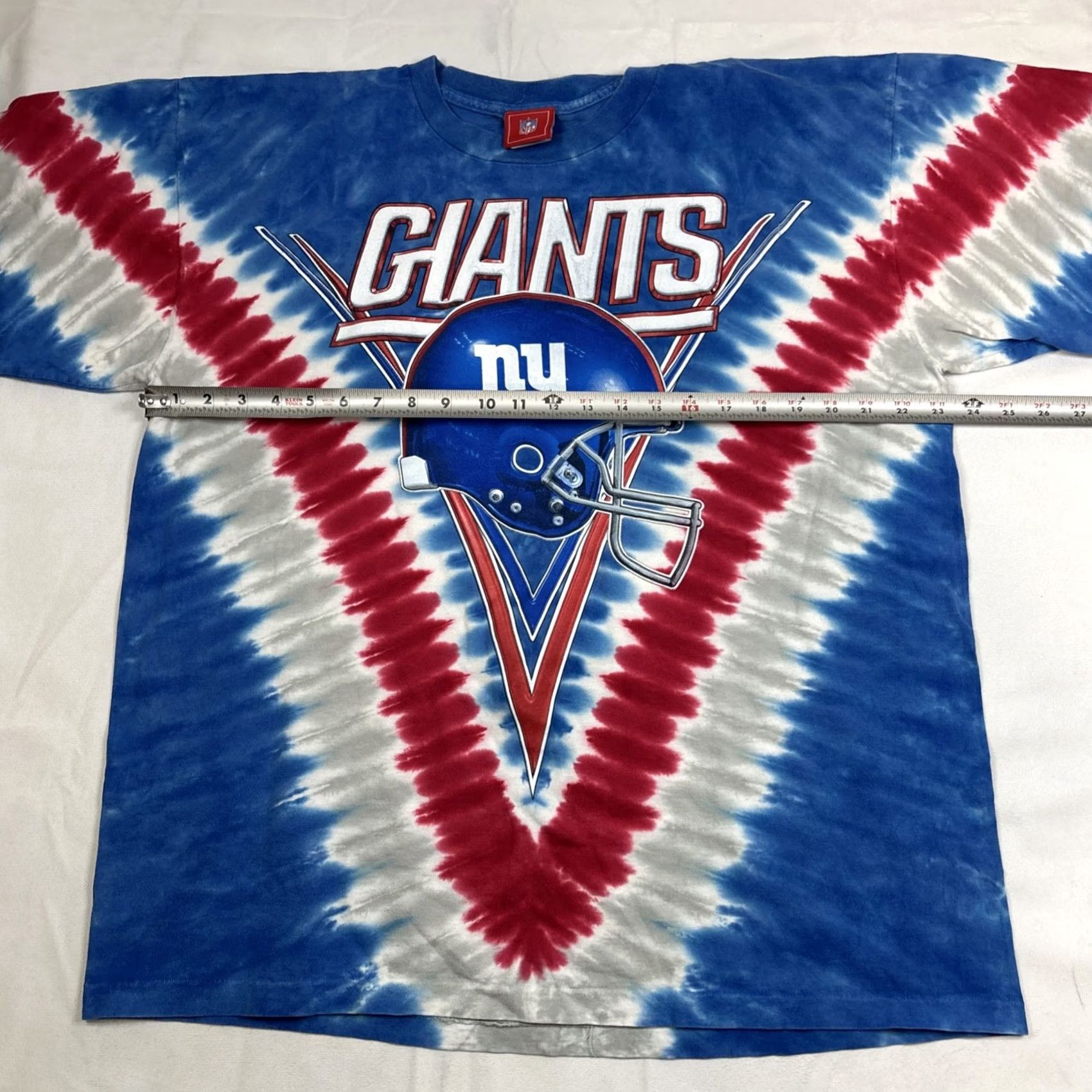 NFL NFL Shirt Mens XL Tie Dye Red Blue New York Giants V All OverY2K Size US XL / EU 56 / 4 - 5 Thumbnail