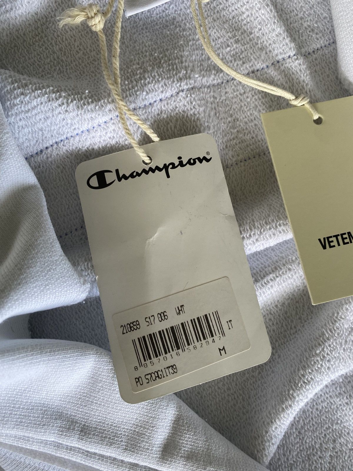 Champion × Vetements VETEMENTS SS17 - White Champion Zip Up Size US M / EU 48-50 / 2 - 9 Thumbnail