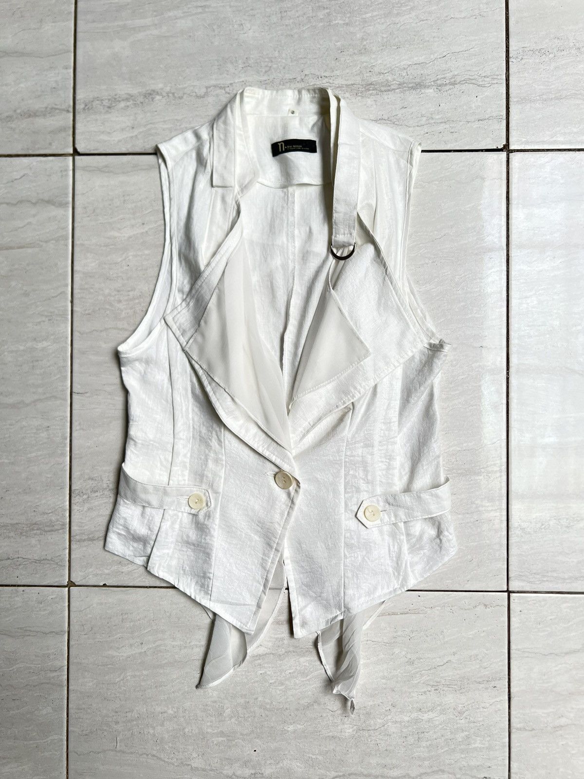 Other N. By N.COCO White Vest Size US XS / EU 42 / 0 - 1 Thumbnail