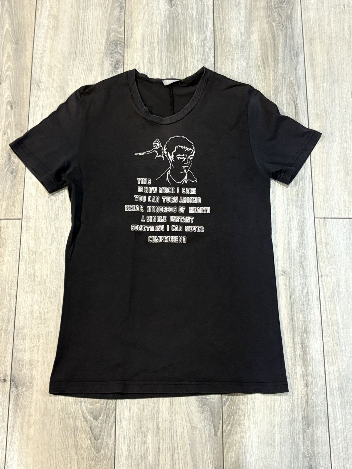 Dior × Hedi Slimane Dior Homme Hedi Slimane Tshirt A New Romance