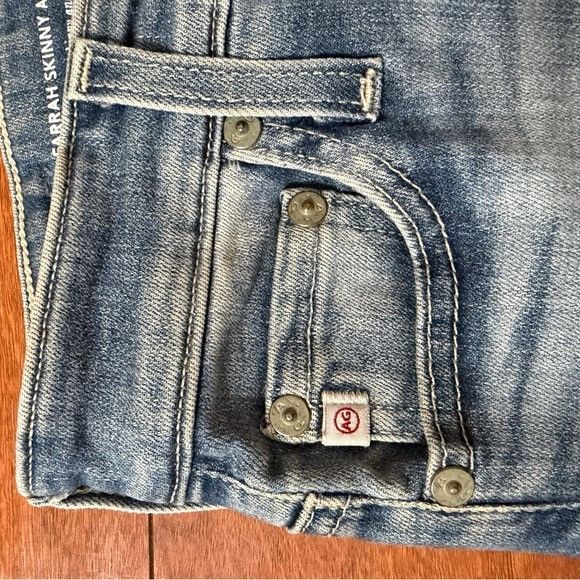 AG Adriano Goldschmied AG Adriano Goldschmied Light Blue Farrah Skinny Ankle High Size 25" / US 0 / IT 36 - 6 Thumbnail