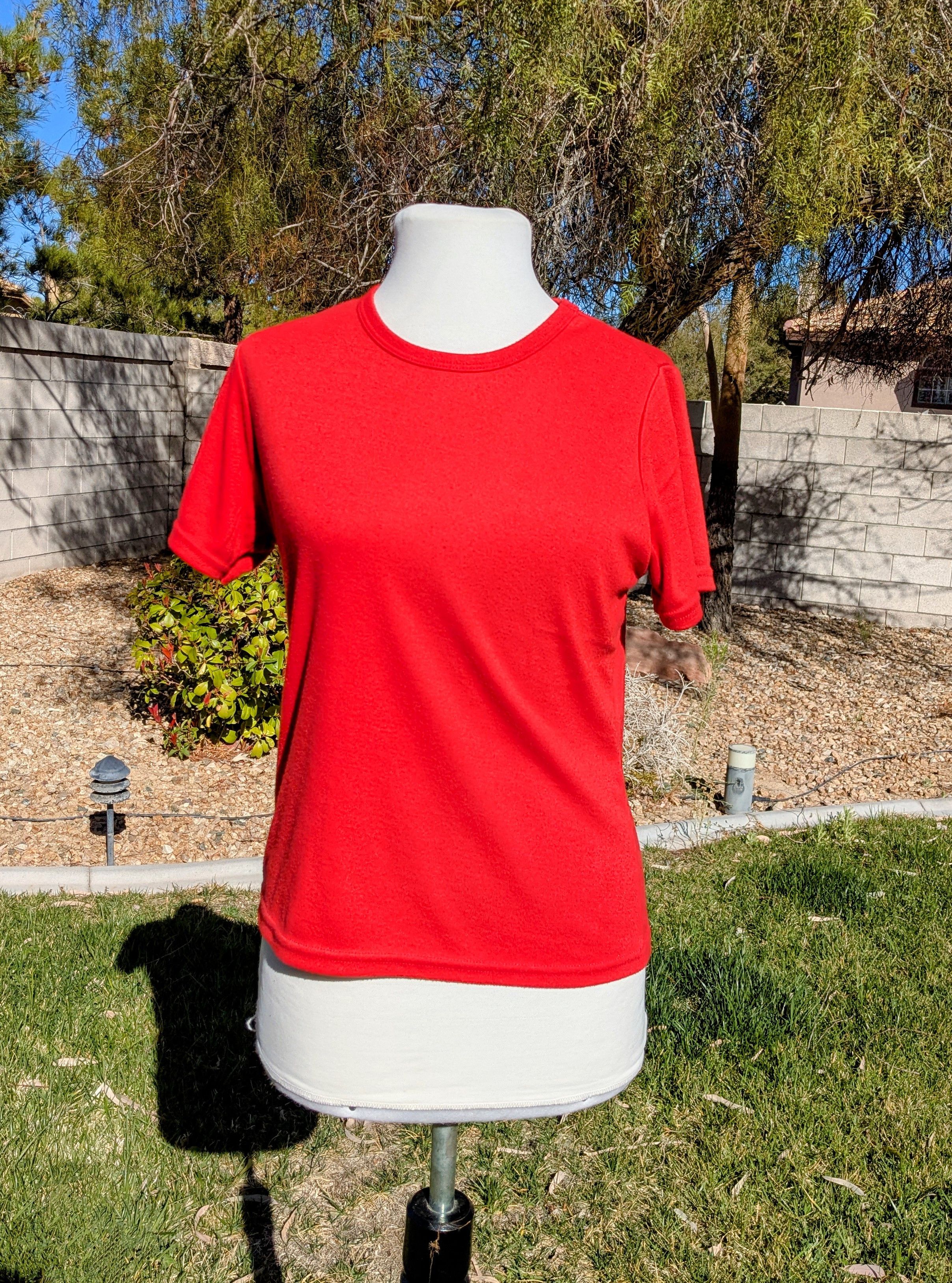 Designer Travel Smith Soft CoolMax Short Sleeve Shirt USA-Made Top Size S / US 4 / IT 40 - 1 Thumbnail