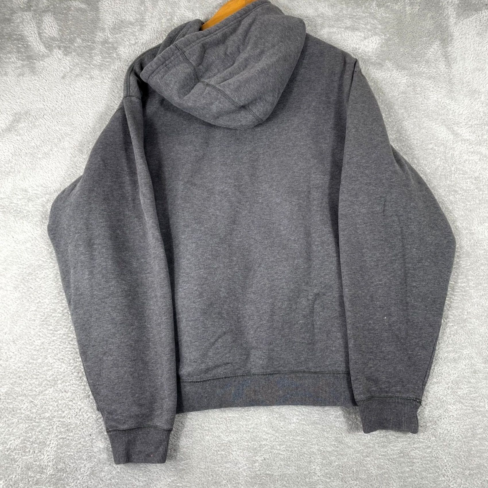 Nike Nike Shamrock Shuffle Hoodie Mens XL Gray Full Zip Graphic Y2K Sportswear - XL Size US XL / EU 56 / 4 - 2 Thumbnail