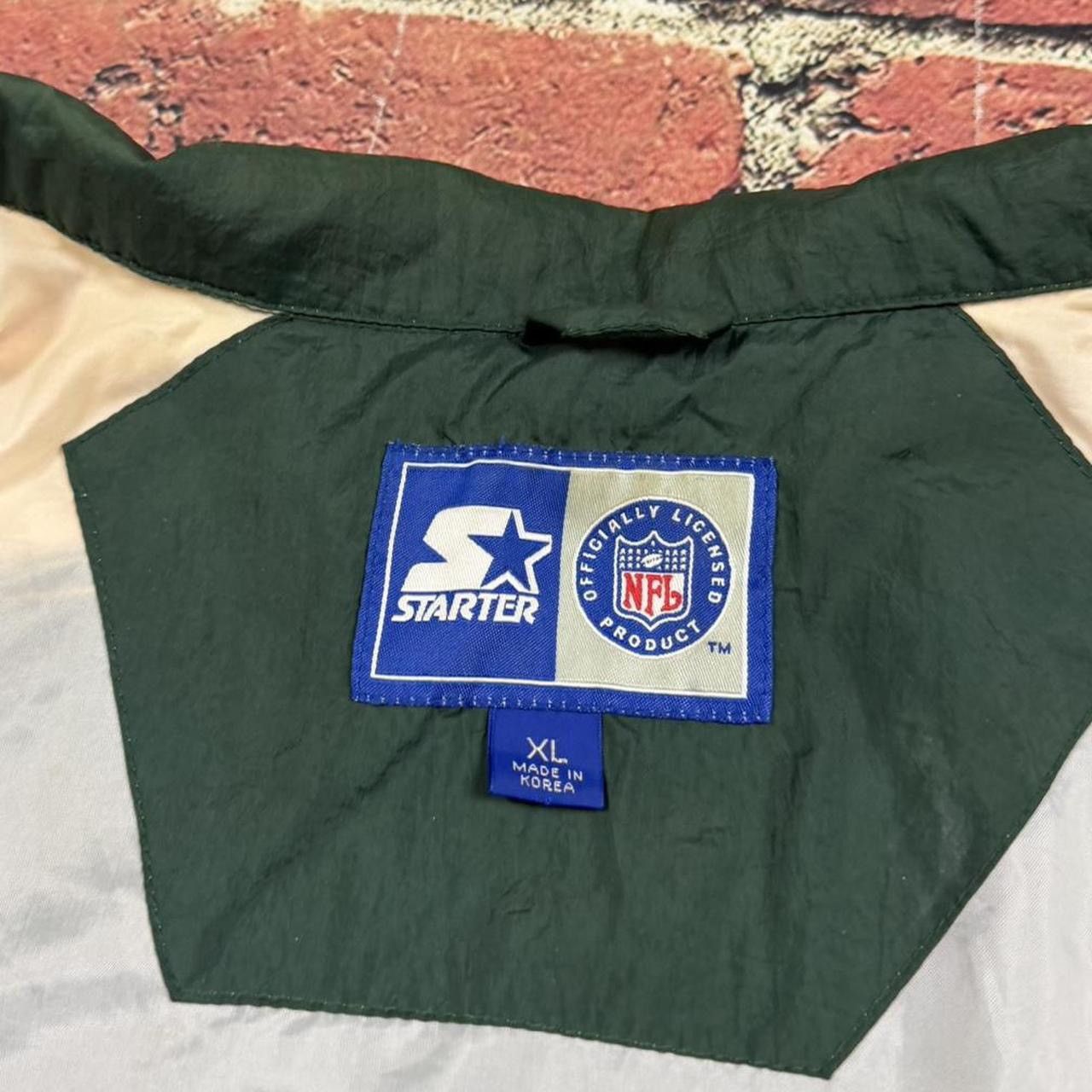 Starter Vintage Starter Green Bay Packers Zip Up Windbreaker Jacket Size US XL / EU 56 / 4 - 6 Thumbnail