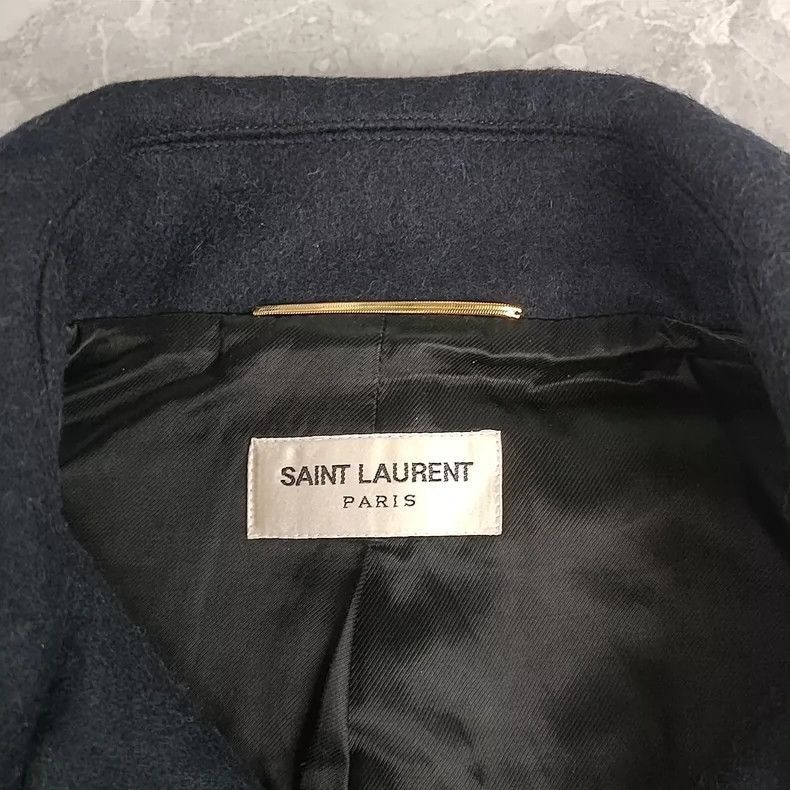 Saint Laurent Paris Saint Laurent Paris Blue short jacket-2505 Size US S / EU 44-46 / 1 - 4 Thumbnail