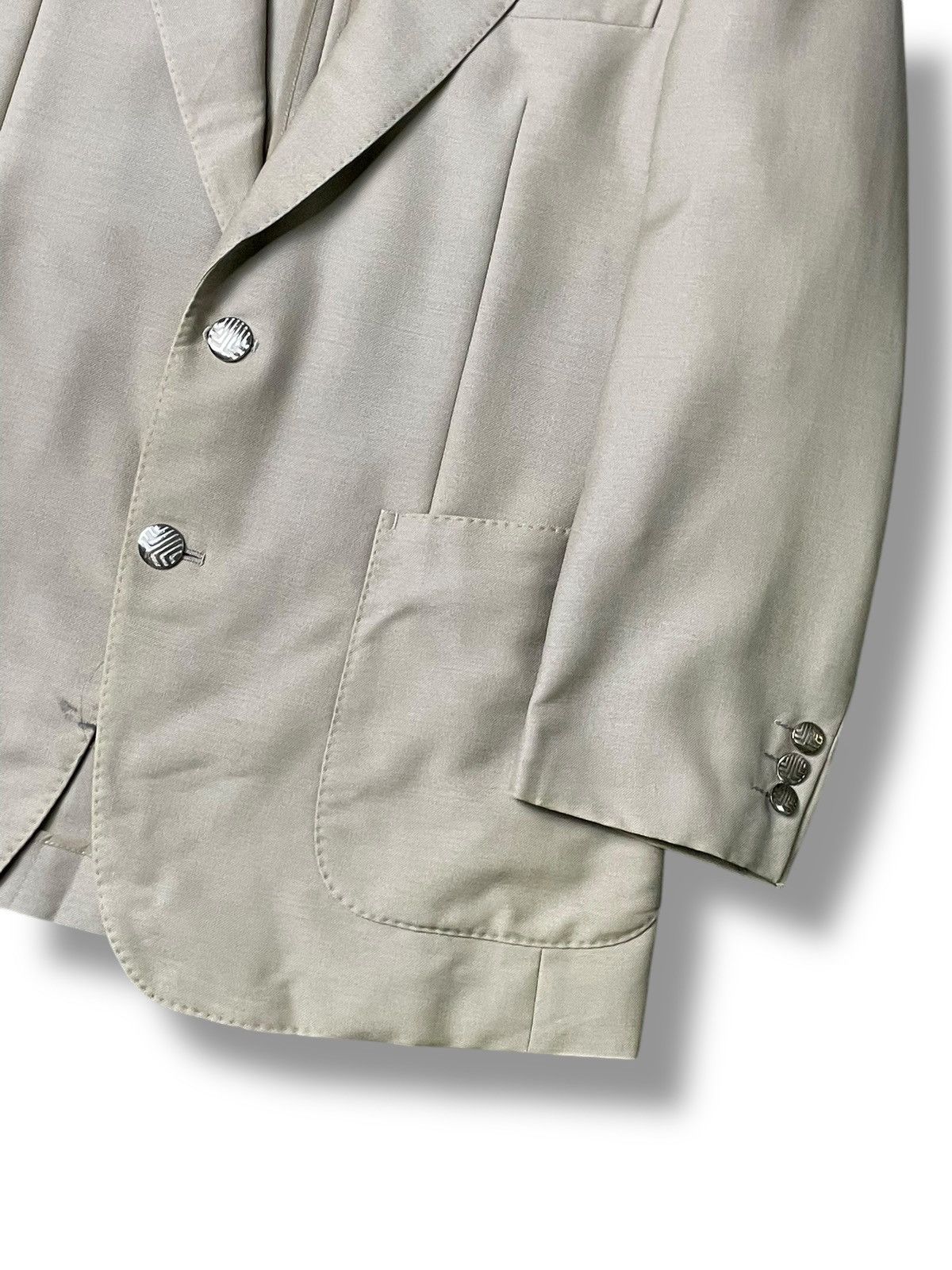 Japanese Brand × Lanvin × Vintage Vintage Lanvin Paris Brand Light Blazer (66) Size US XXS / EU 40 - 3 Thumbnail