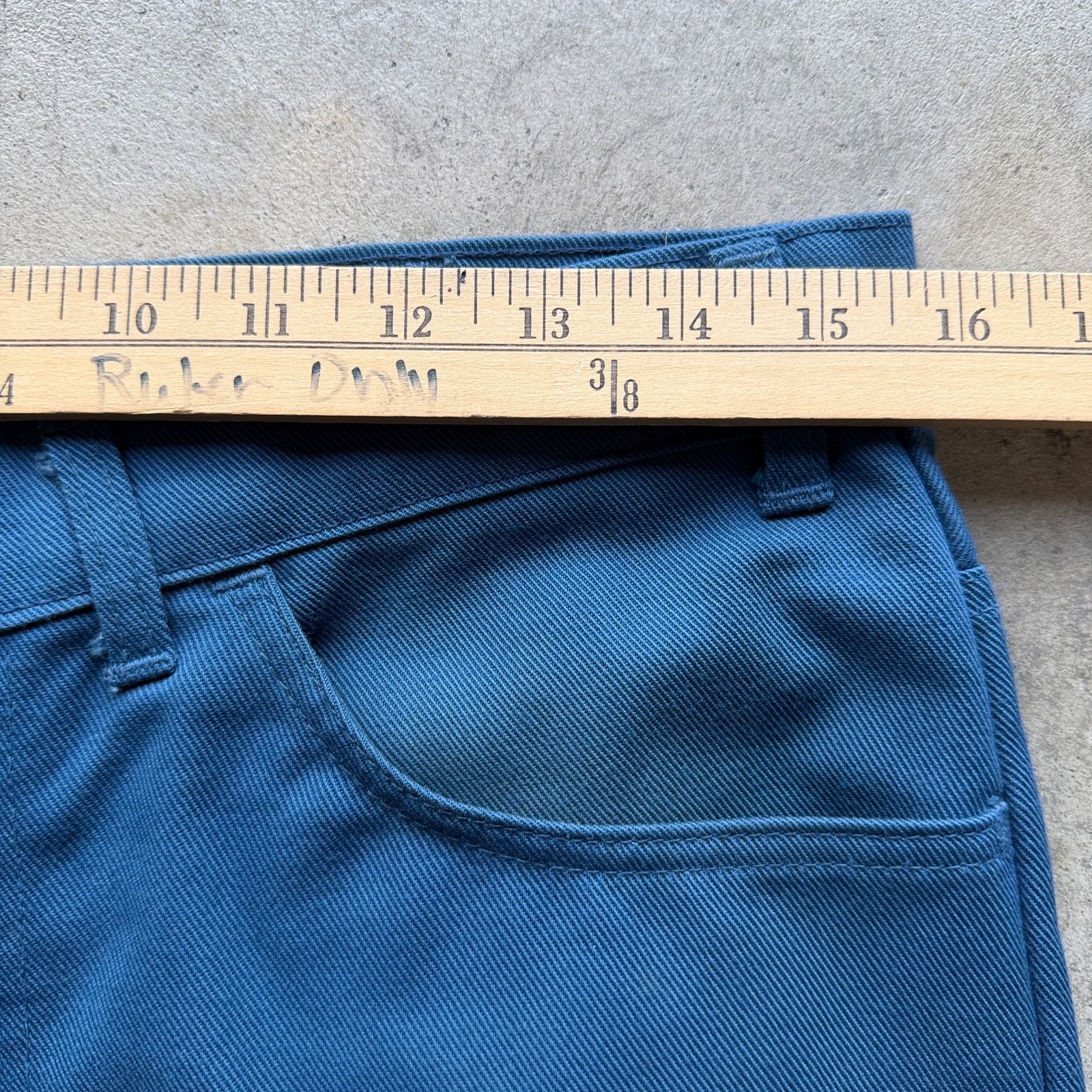 Levi's 70s Levi’s Big E Sta-Prest twill Pants Talon Zip gold tab Size US 31 - 7 Thumbnail