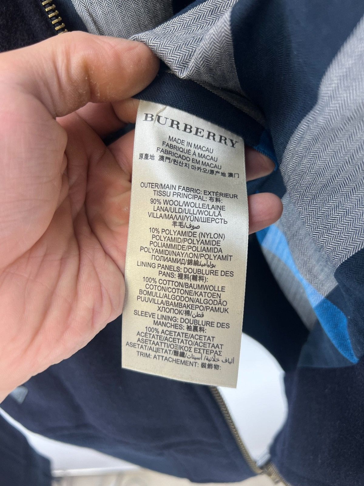 Burberry Burberry technical cashmere bomber jacket Size US XS / EU 42 / 0 - 5 Thumbnail