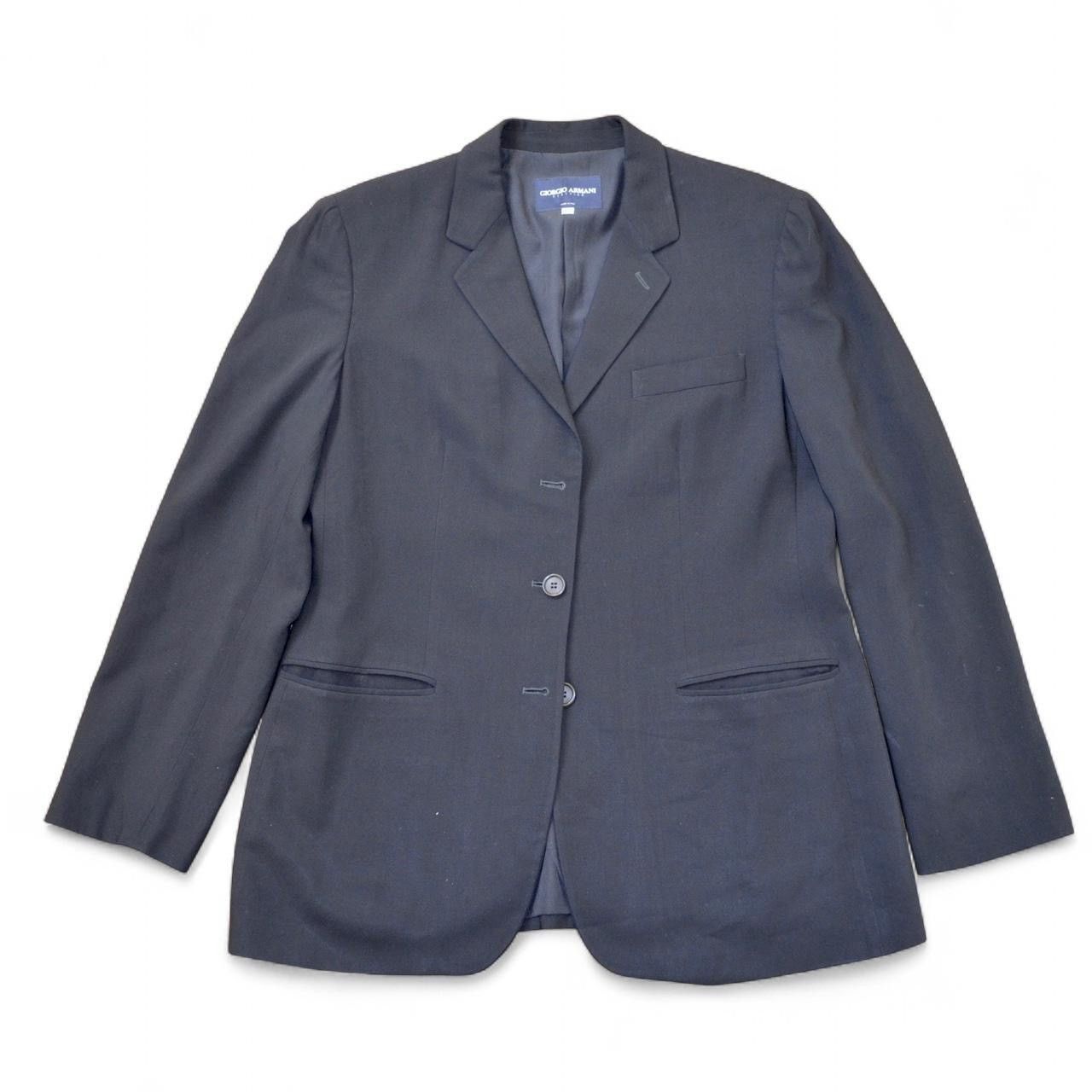 Giorgio Armani Giorgio Armani Classico women's black wool blazer 48 = 38 US Size 38R - 7 Thumbnail