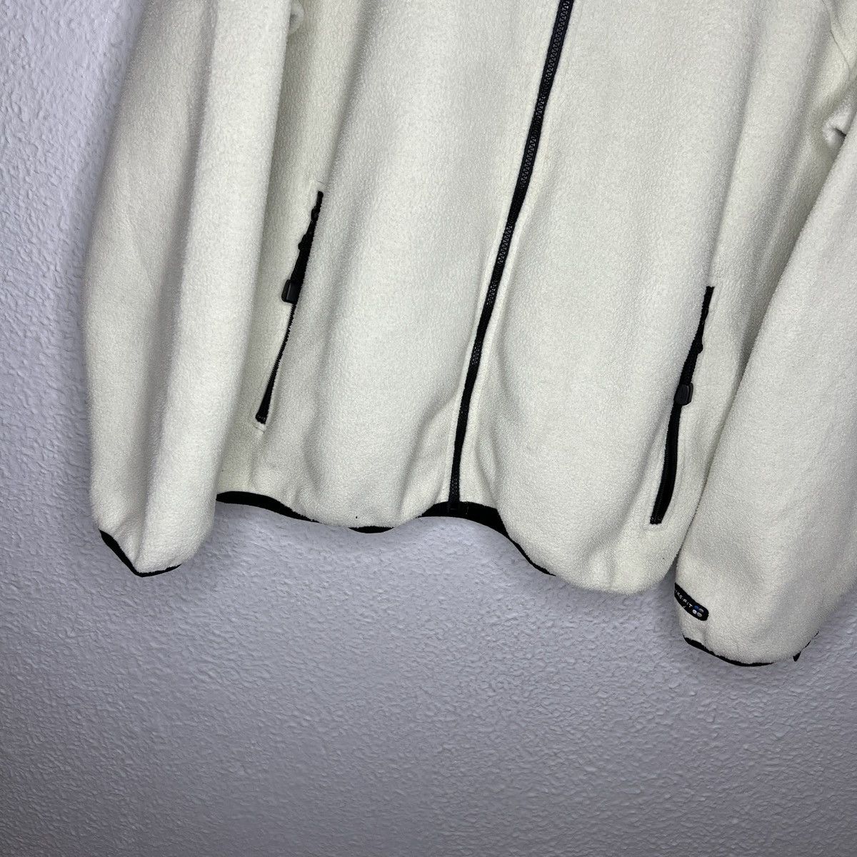 Nike × Nike ACG × Vintage Vintage Nike ACG Fleece Jacket Sweatshirt Ninja Beige Cream Size US L / EU 52-54 / 3 - 7 Thumbnail