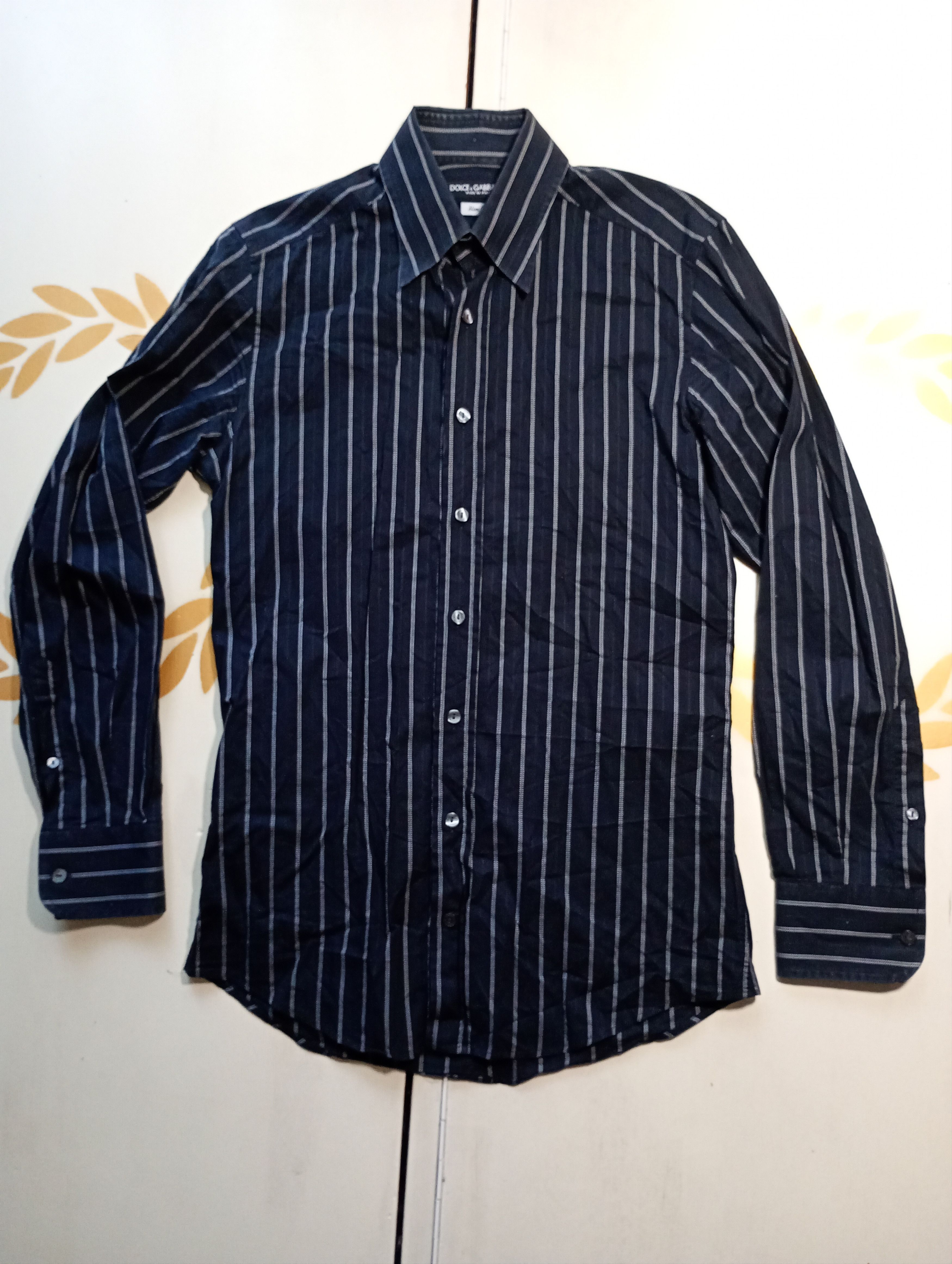 Dolce & Gabbana Dolce & Gabbana Striped Shirt Vintage Size US M / EU 48-50 / 2 - 2 Thumbnail