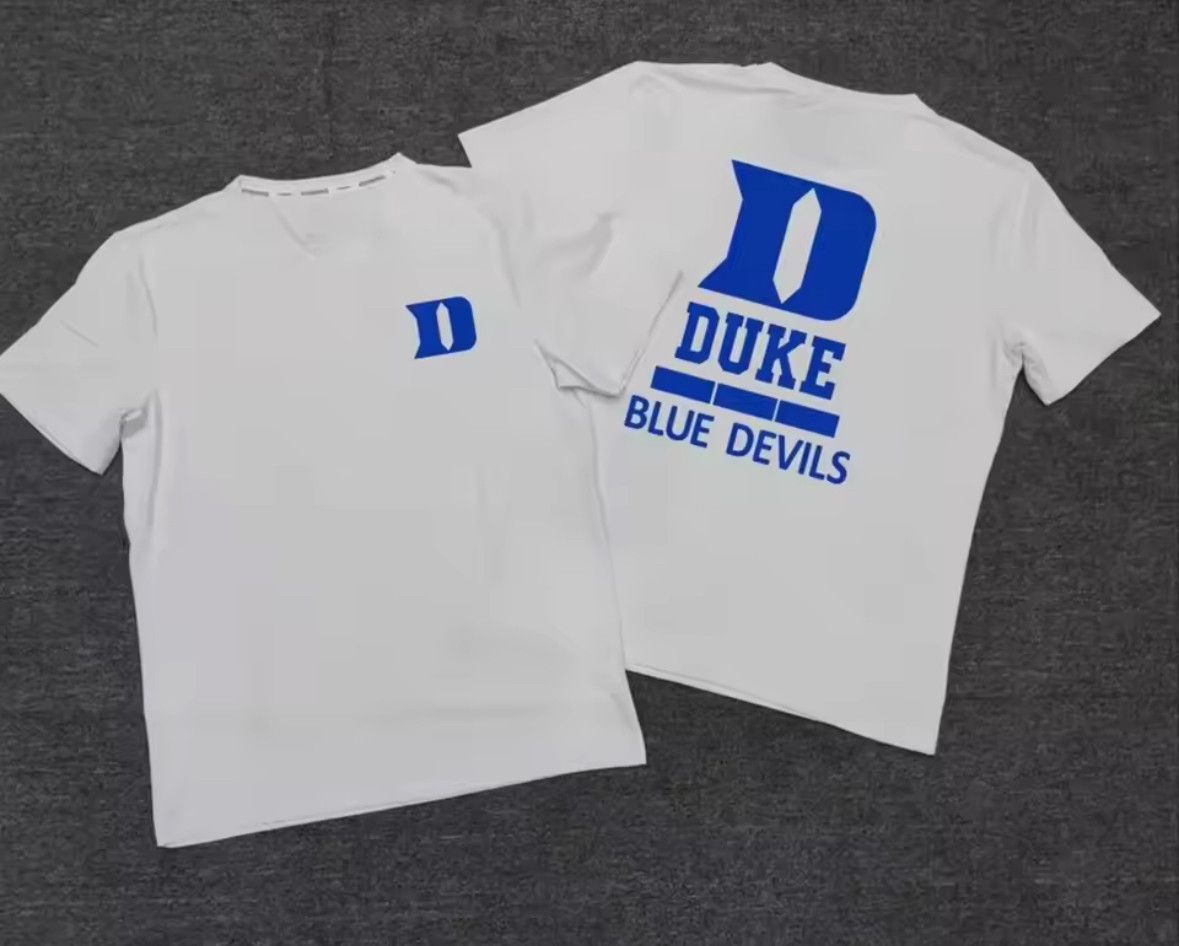 Other Streetwear Duke North Basketball Theme Print White T-Shirt Size US M / EU 48-50 / 2 - 1 Thumbnail