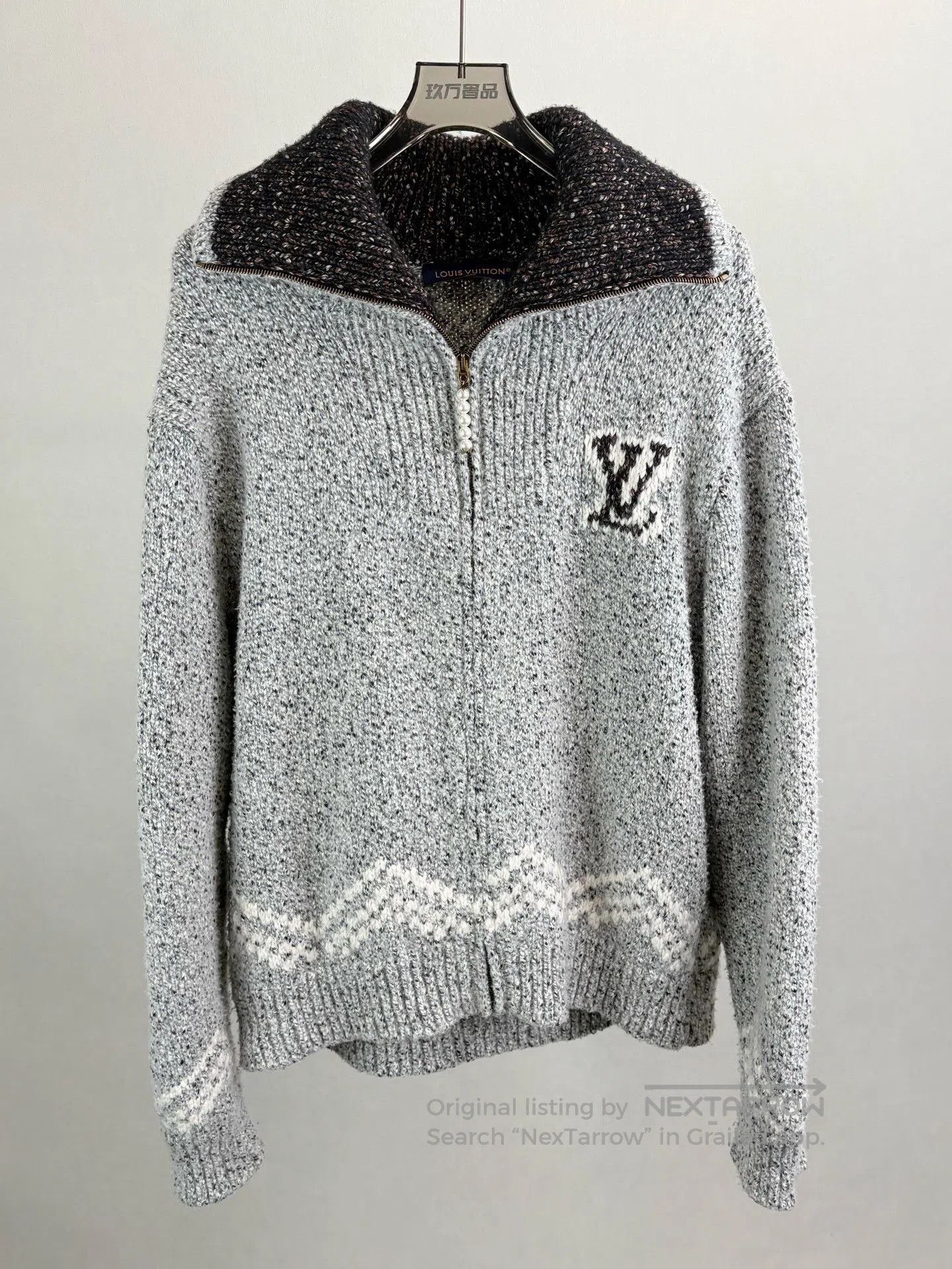 Louis Vuitton Louis Vuitton NIGO Collaboration Knit Coat. Size US XL / EU 56 / 4 - 1 Thumbnail
