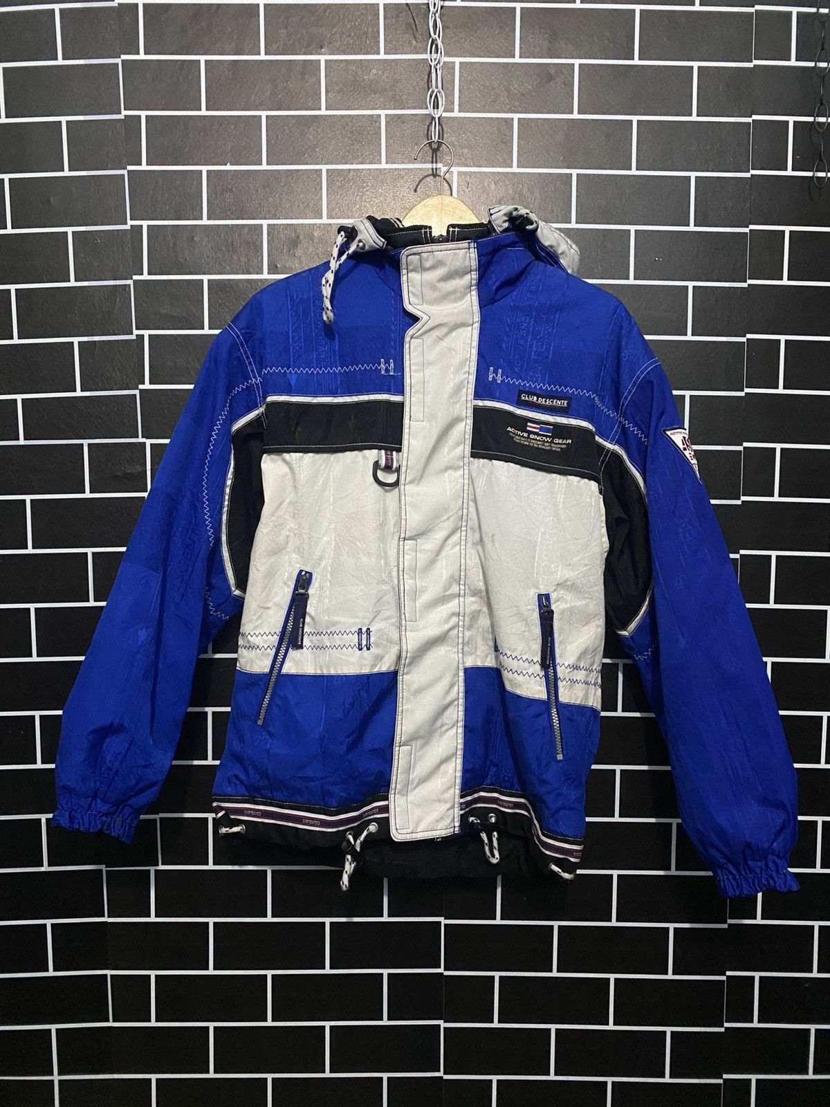 Descente Vintage descente active snow gear parka ski jacket Size US M / EU 48-50 / 2 - 1 Thumbnail
