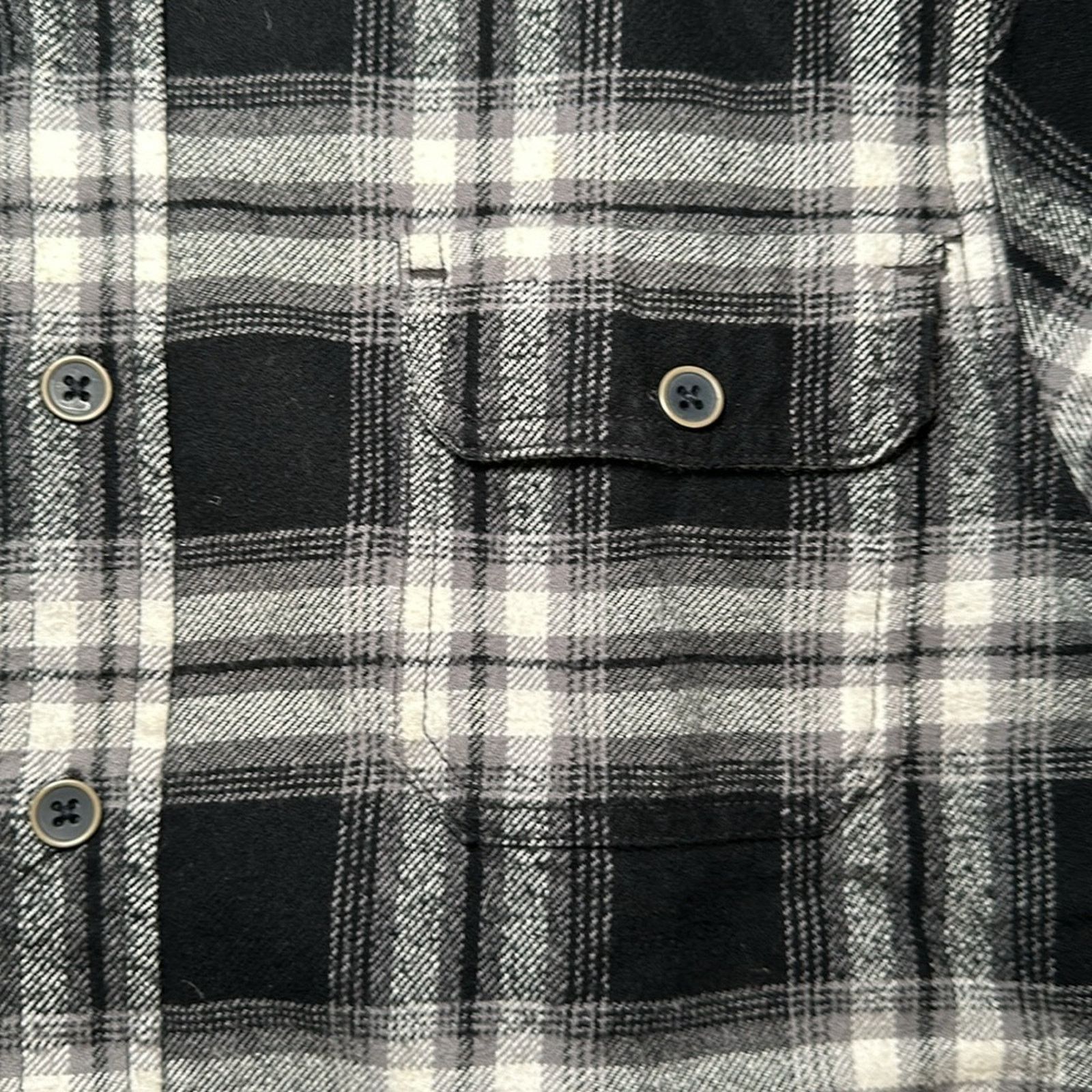 JACHS NY Jachs Heavy Flannel Long Sleeve Button Down - Medium Size US M / EU 48-50 / 2 - 6 Thumbnail