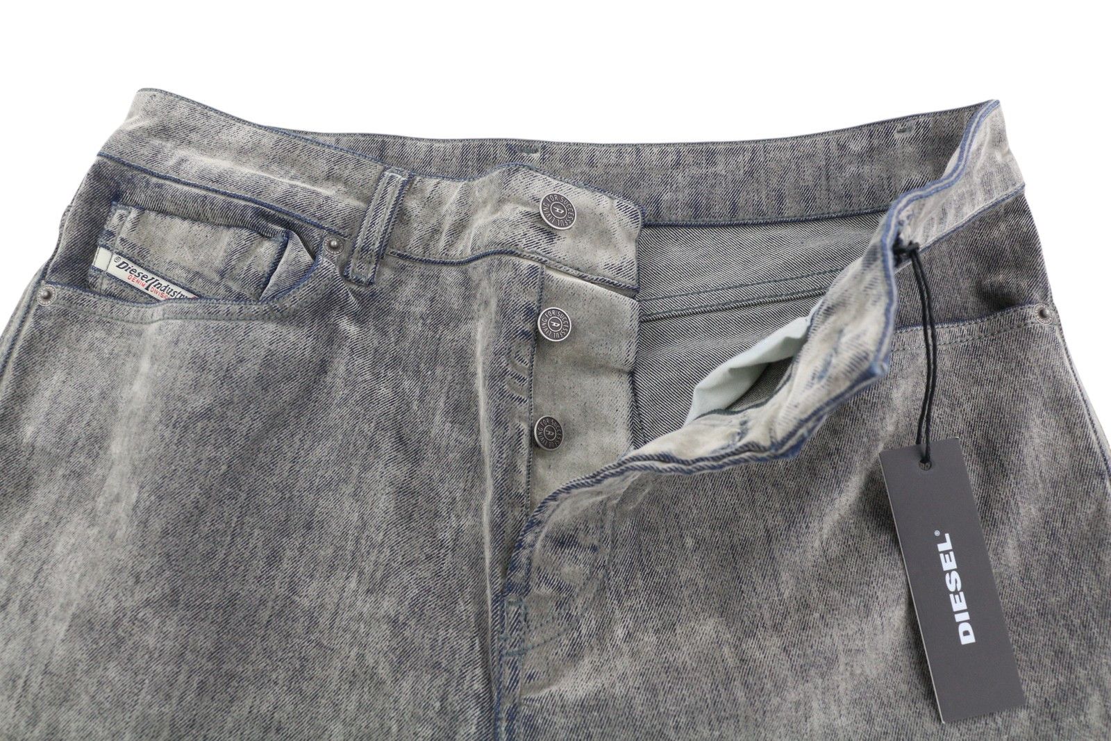 Diesel D-REKIV-Z 09D02 W32/L34 Regular Washed Jeans 40933 Size US 32 / EU 48 - 4 Thumbnail