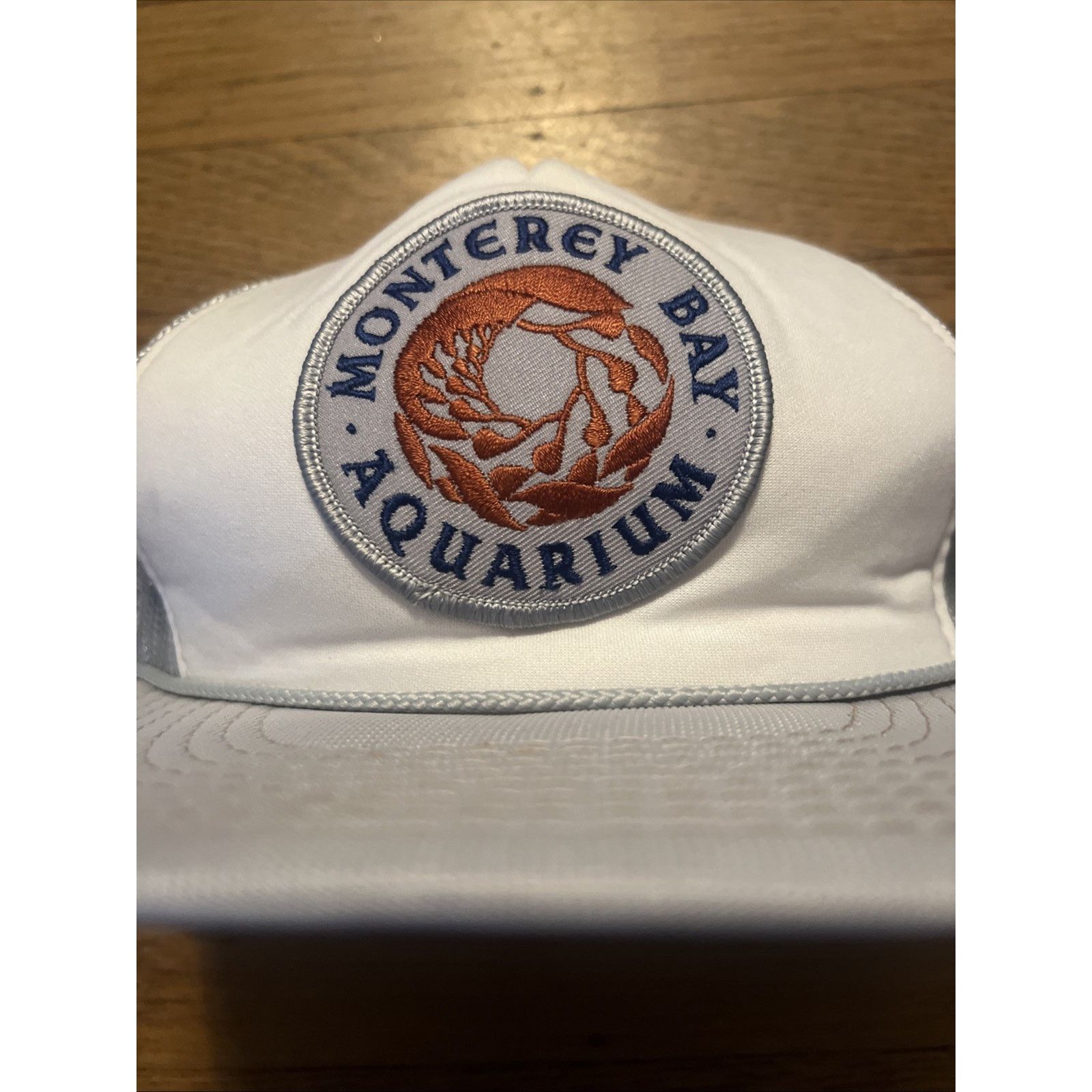 Hanes Vtg Monterey Bay Aquarium Snapback Hat Souvenir 80s Cap Epic Size ONE SIZE - 2 Thumbnail