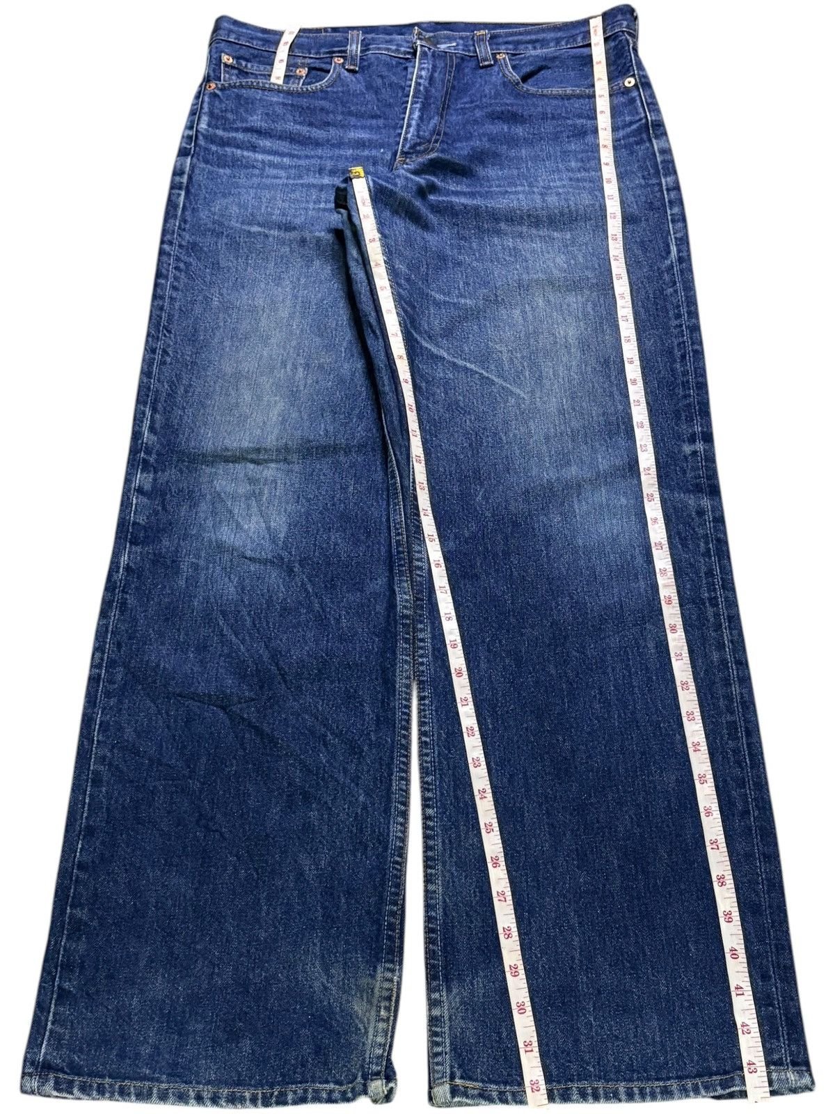 Levi's Vintage 90s Levis 508 Mud Wash Distressed Loose Baggy Jeans Size US 34 / EU 50 - 12 Thumbnail