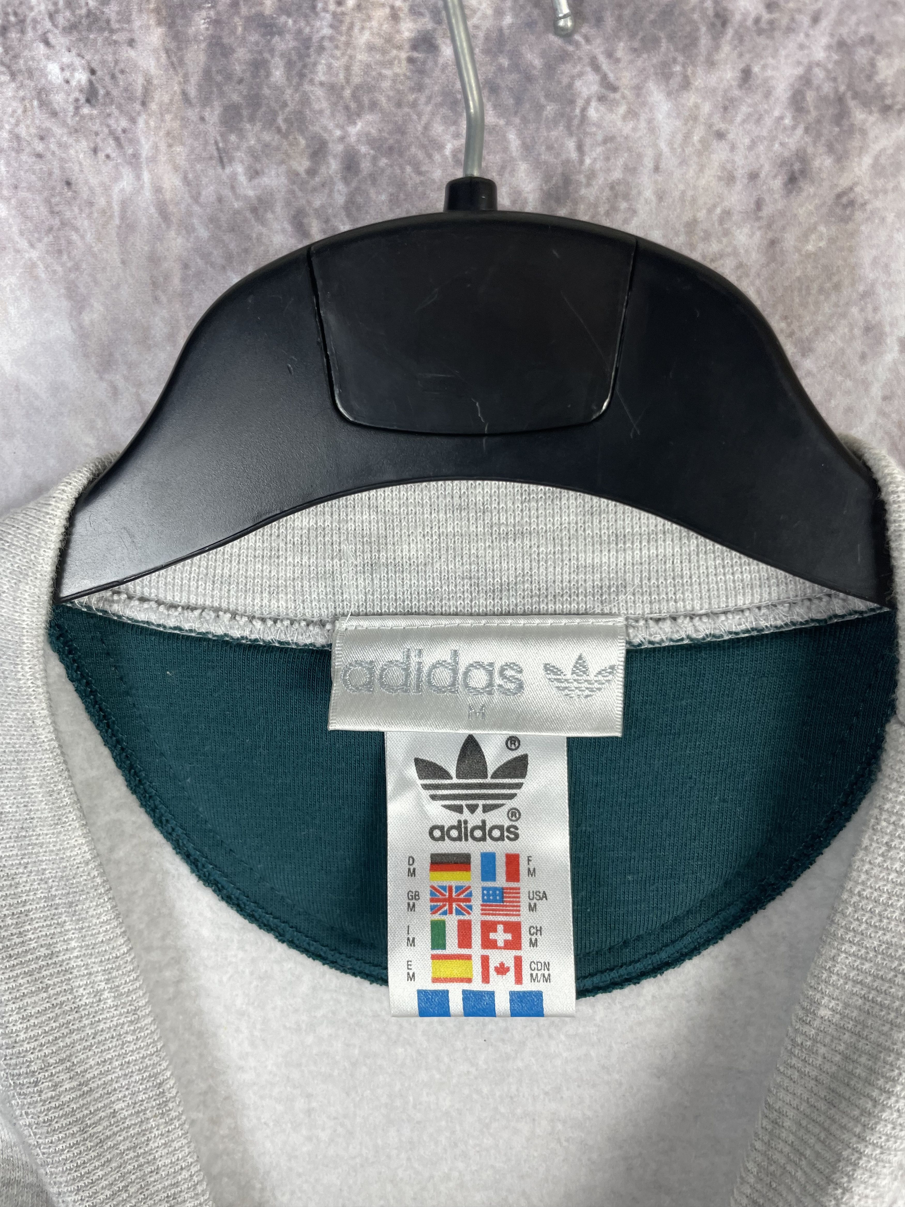 Adidas Vintage 90s Adidas Training Sweatshirt Boxy Fit Street Style Size US M / EU 48-50 / 2 - 5 Thumbnail