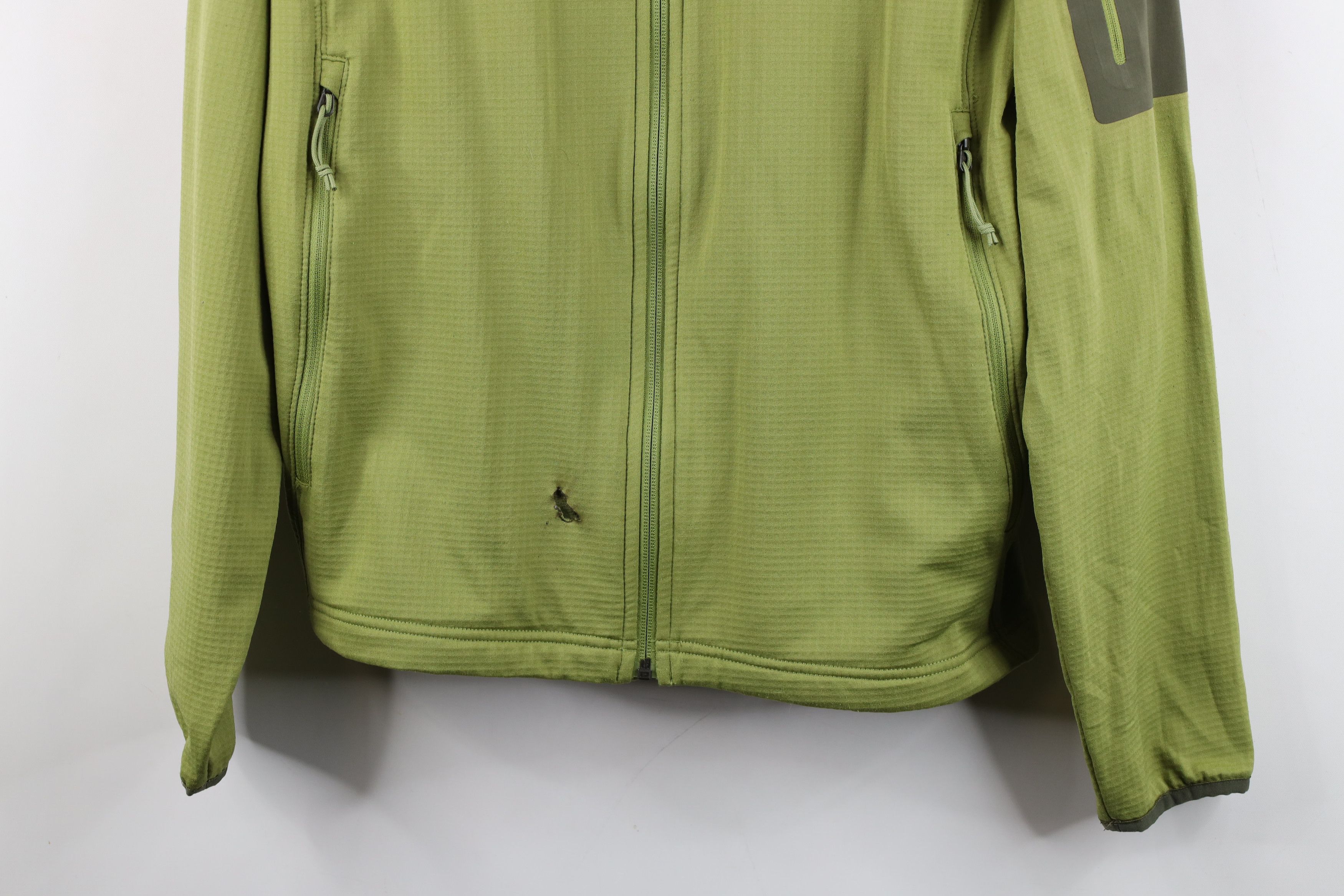 The North Face AS IS The North Face Thermal Fleece Lined Zip Jacket Green Size US M / EU 48-50 / 2 - 3 Thumbnail