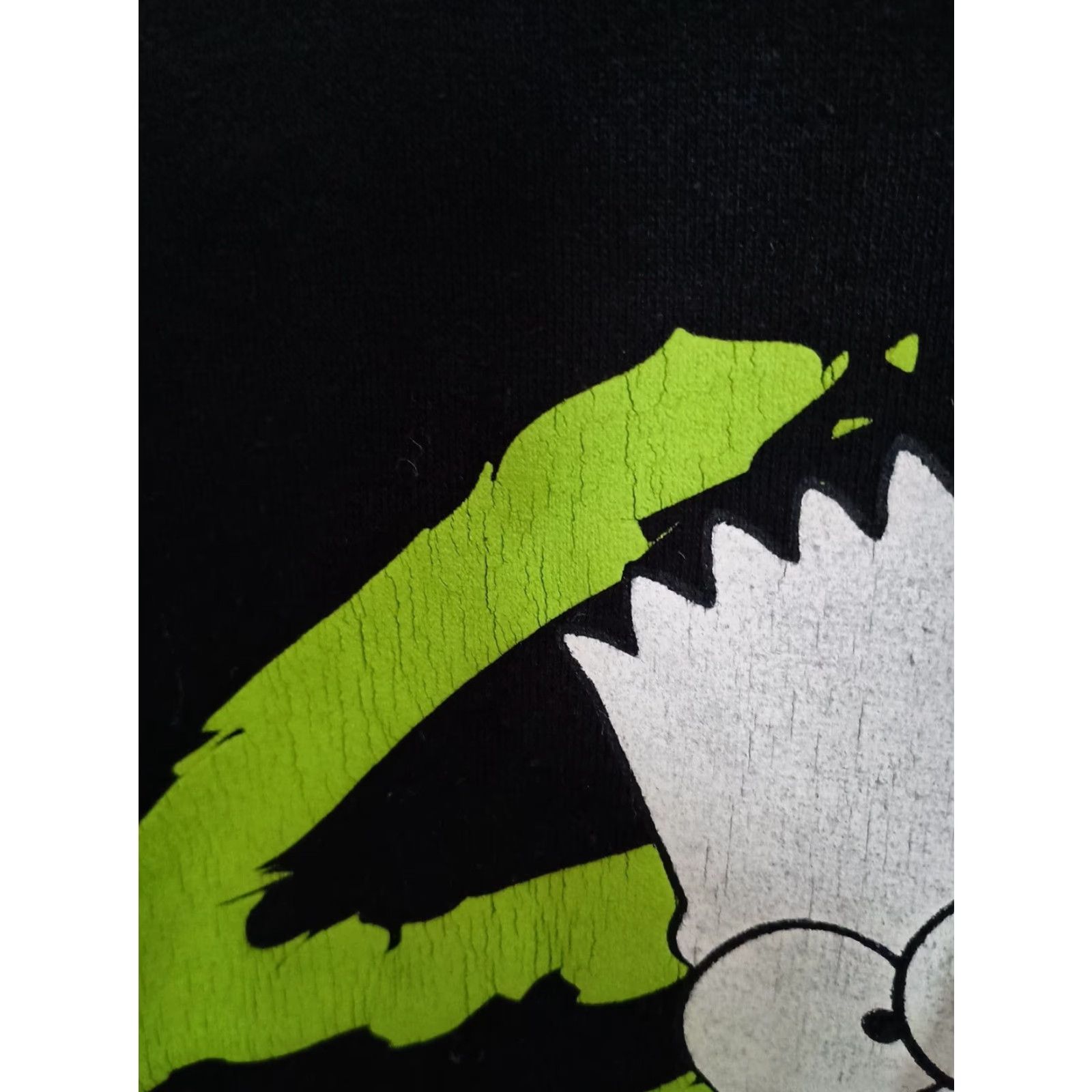 Primark VINTAGE Bart Simpson Graffiti Primark Pullover Hoodie Men L Black Long Sleeve Size L Mens Size US L / EU 52-54 / 3 - 2 Thumbnail