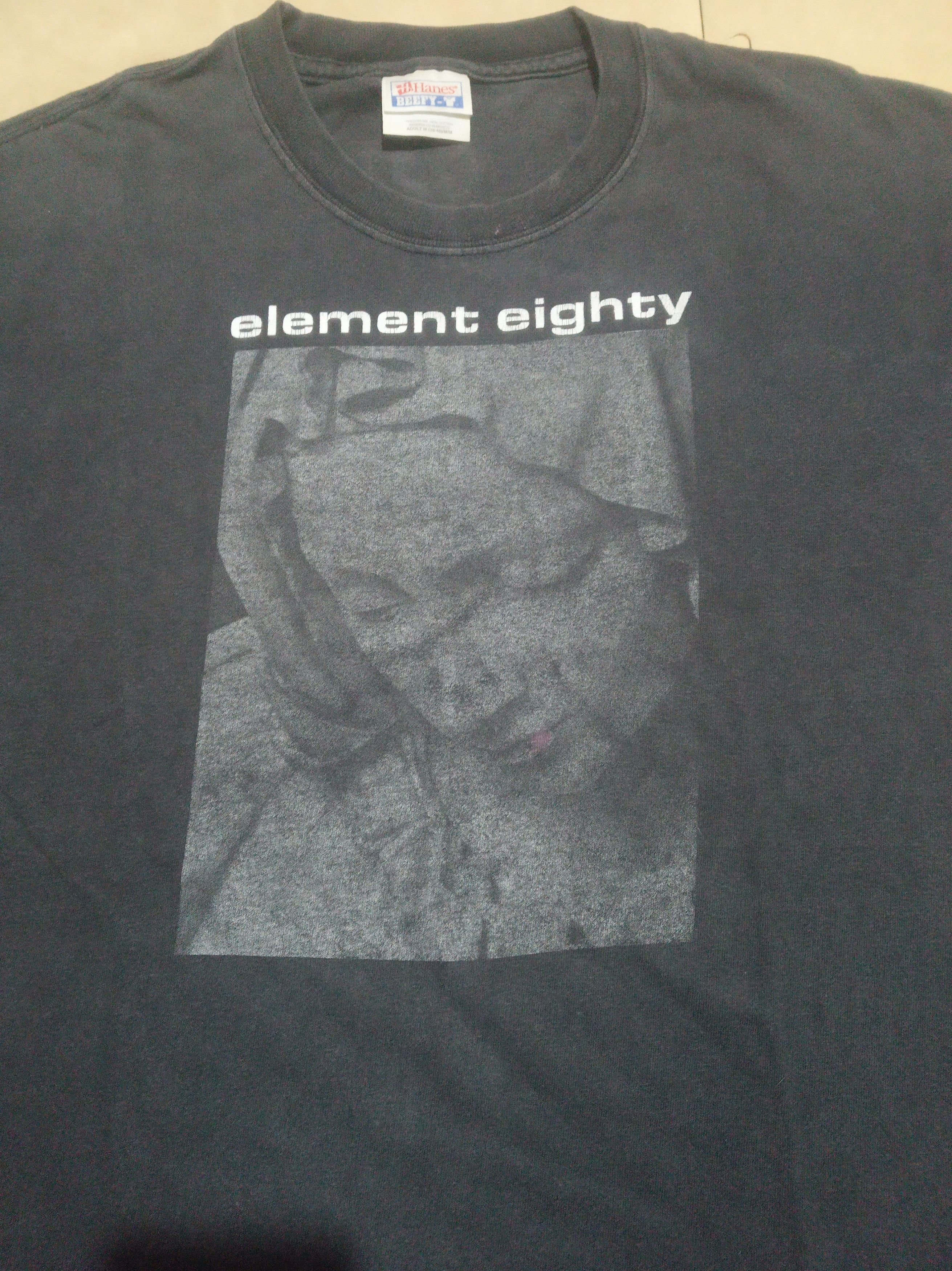 Band Tees Y2K Element Eighty Medium Black Size US M / EU 48-50 / 2 - 4 Thumbnail