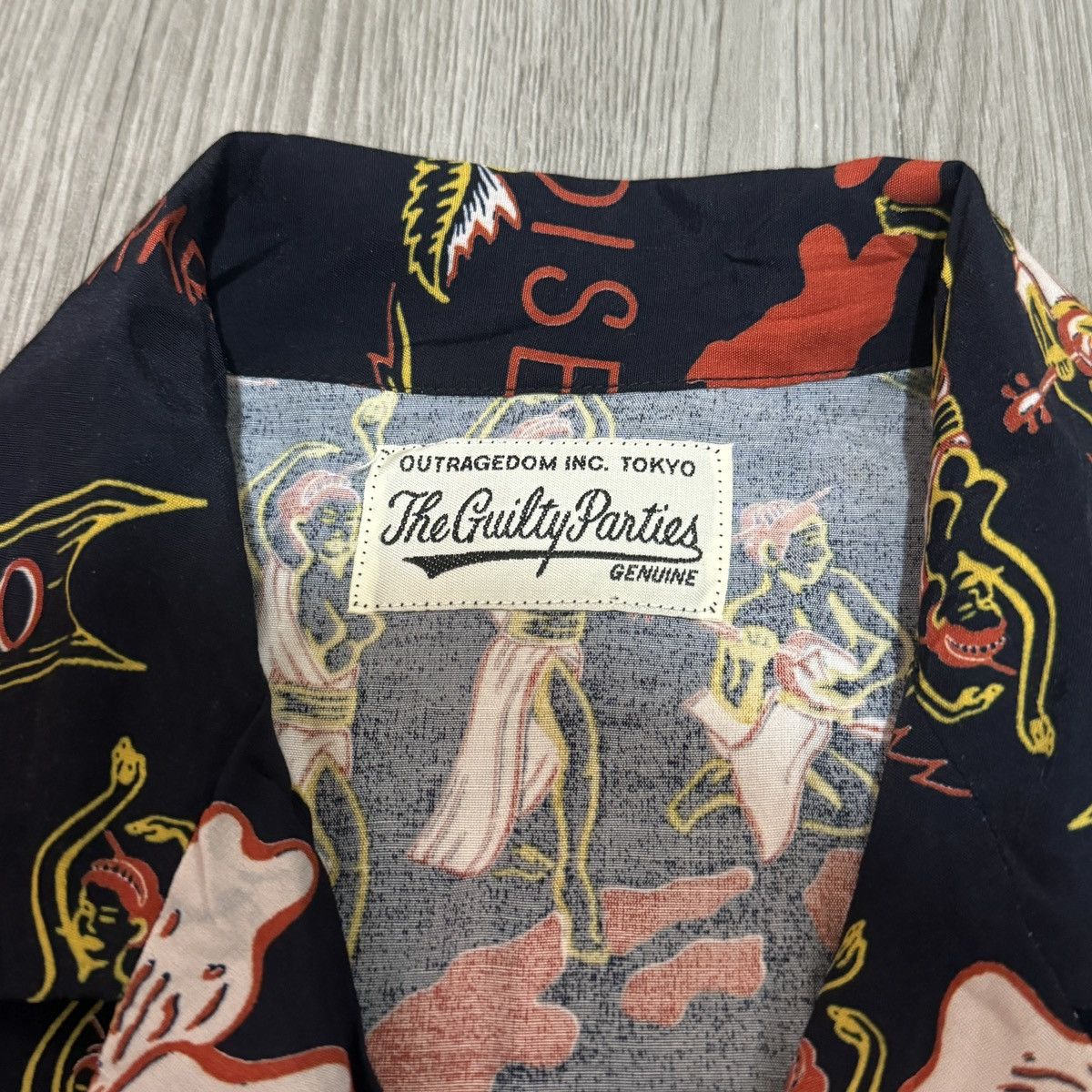 Wacko Maria Wacko Maria "fuck Dream Paradise" Aloha Shirt Size US L / EU 52-54 / 3 - 3 Thumbnail