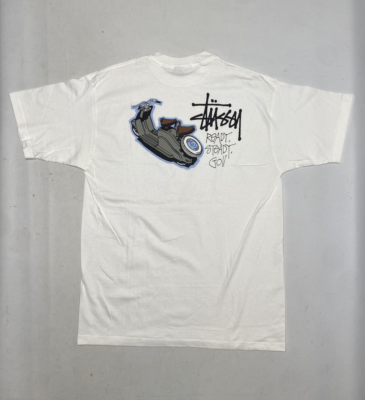Japanese Brand × Streetwear × Stussy Rare Stussy Lightning Shirt