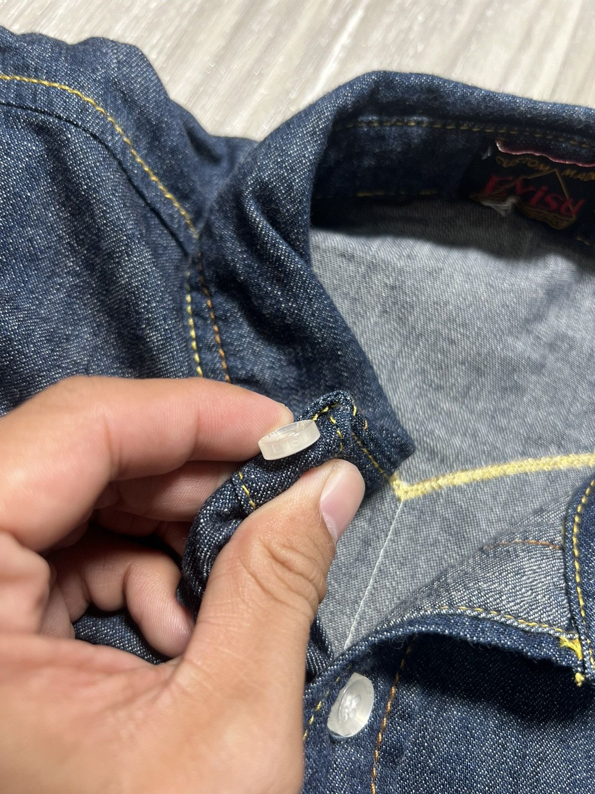 Evisu Evisu Denim Embroidery Logo Longsleeve Size US M / EU 48-50 / 2 - 6 Thumbnail