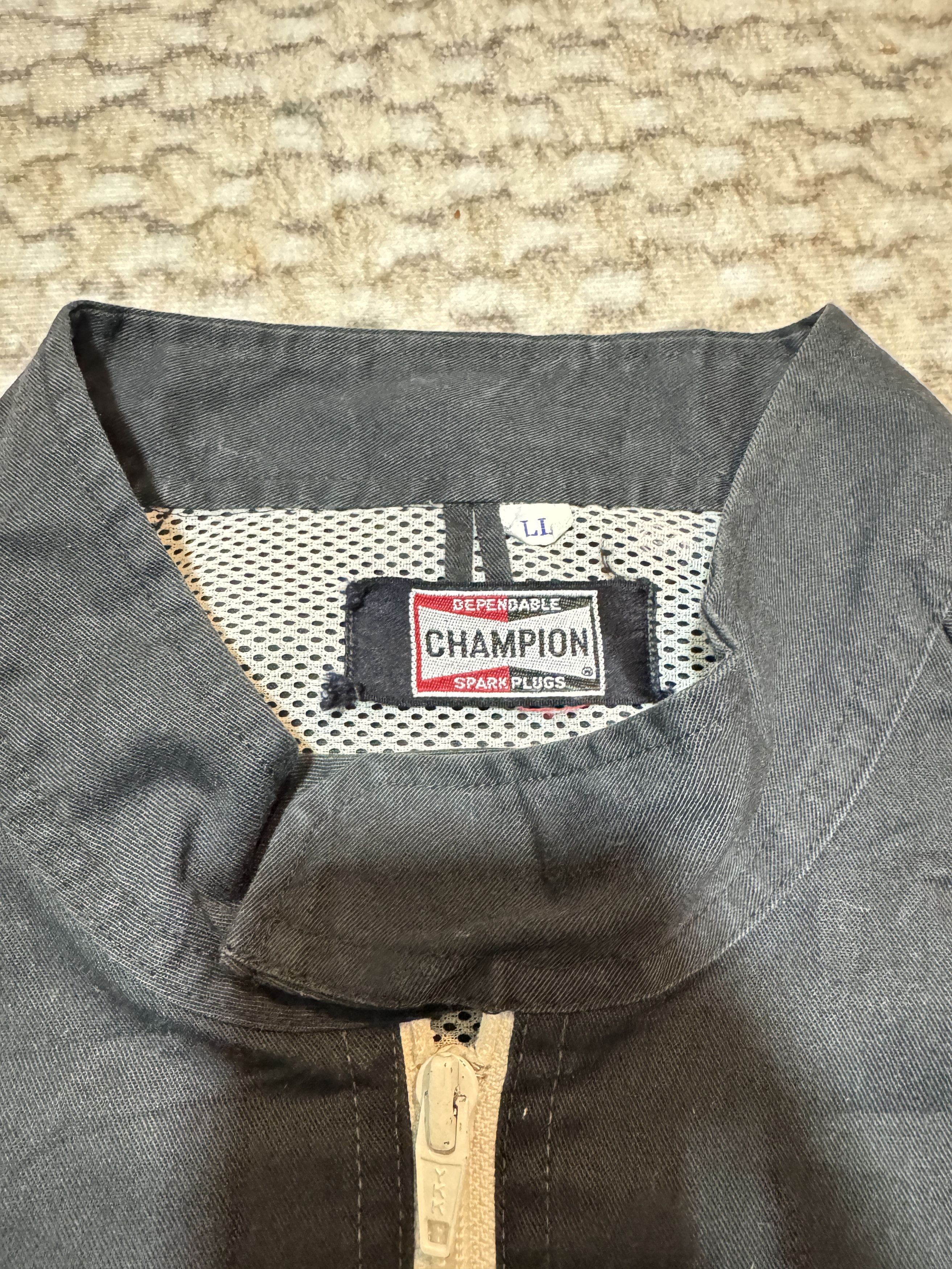 Sports Specialties Vintage Champion Spark Plug USA Technician Coverall Size US 33 - 4 Thumbnail