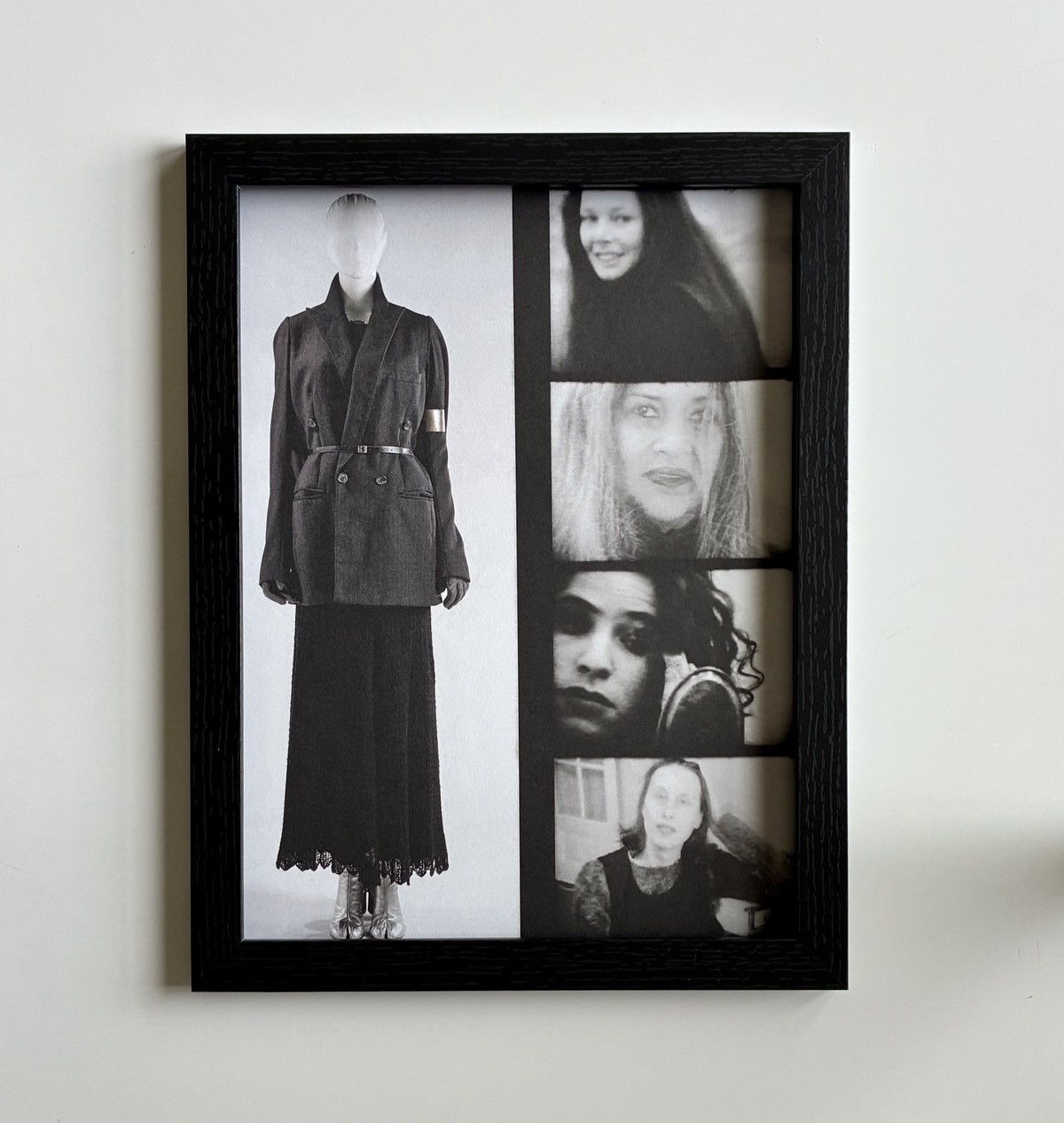 Maison Margiela Maison Margiela Archive Fashion photo framed 9x12 Size ONE SIZE - 1 Thumbnail