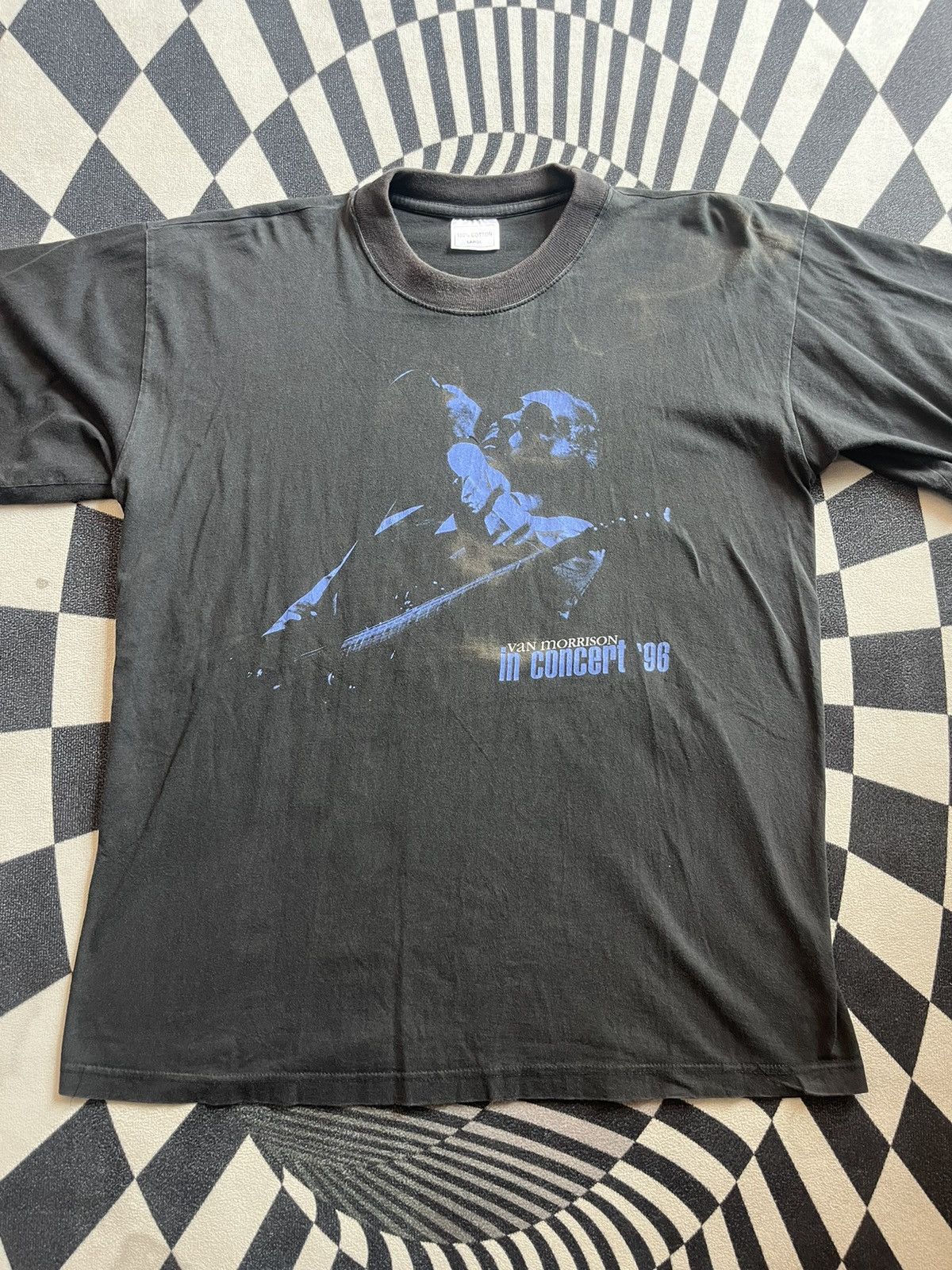 Band Tees Vintage Van Morrison in Concert 1996’s Tour Tshirt Size US L / EU 52-54 / 3 - 3 Thumbnail