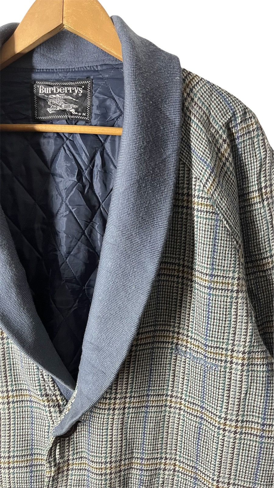Burberry VINTAGE BURBERRY WOOL JACKET Size US L / EU 52-54 / 3 - 5 Thumbnail